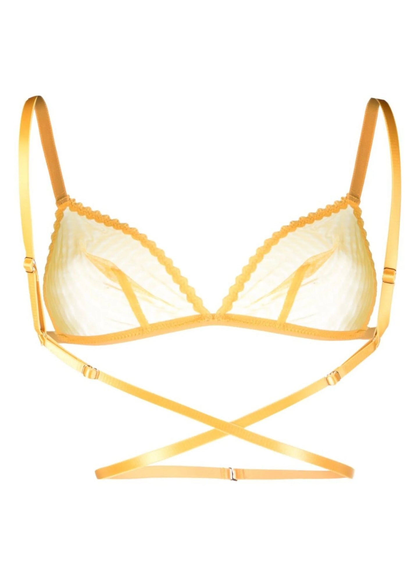 Mafalda wrap-around strap bra