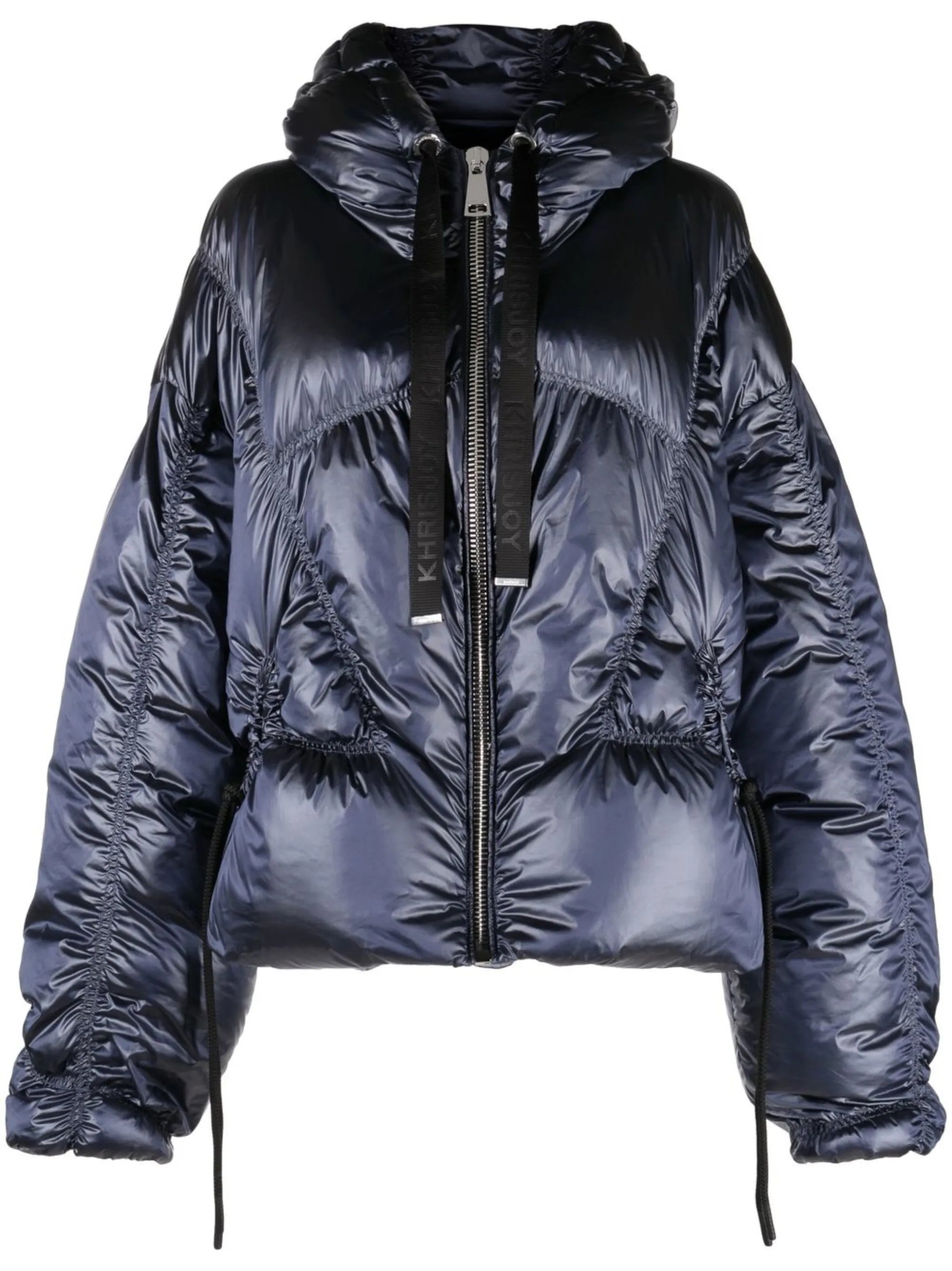 hooded puffer jacket