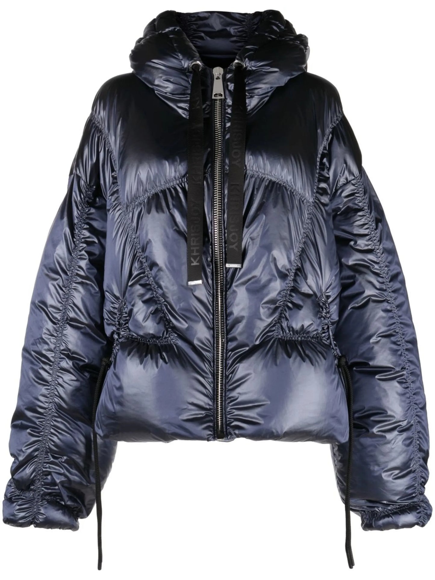 hooded puffer jacket