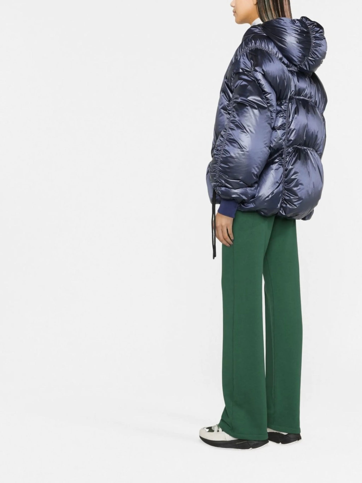 hooded puffer jacket