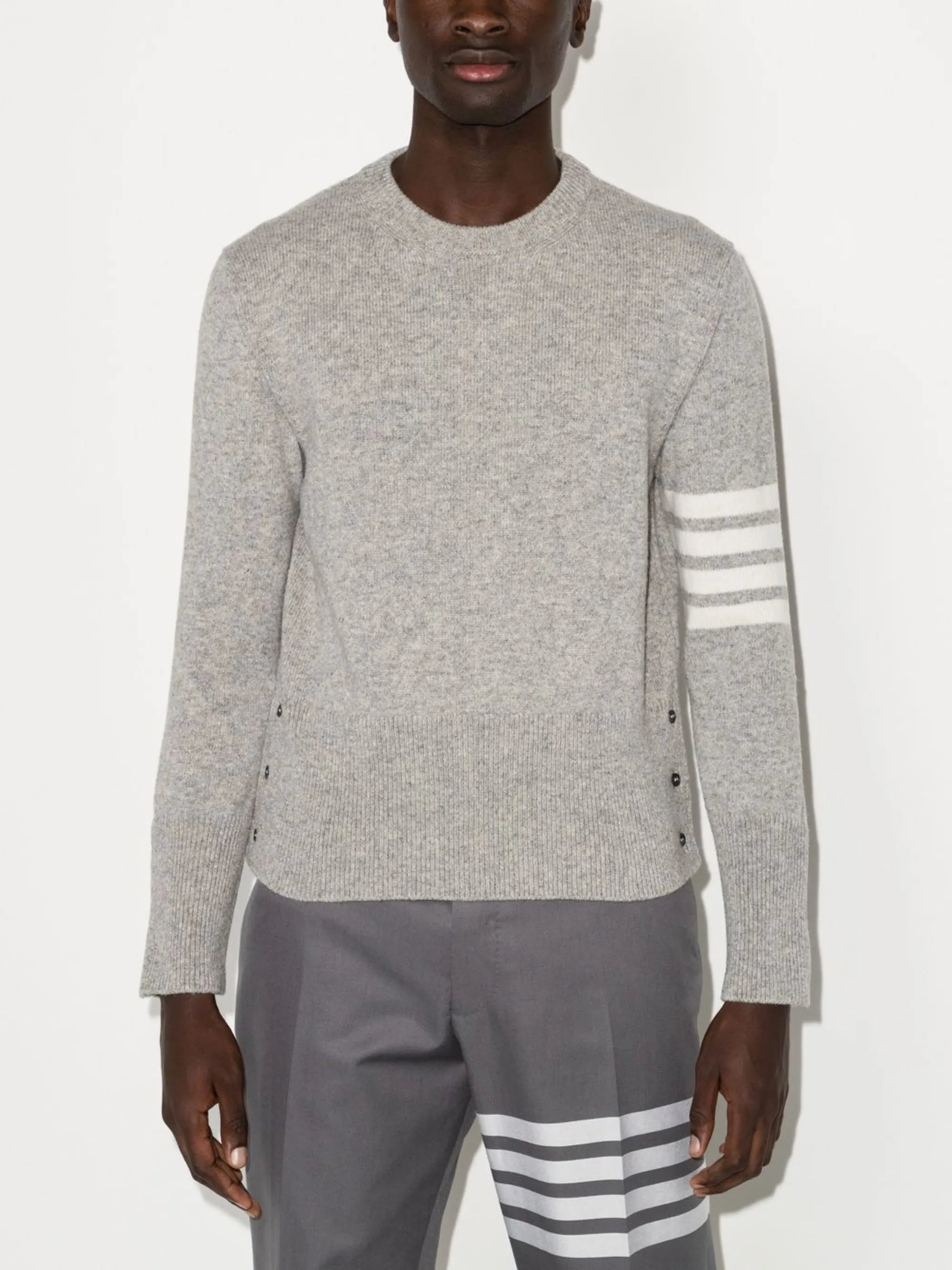 4-Bar crew neck jumper