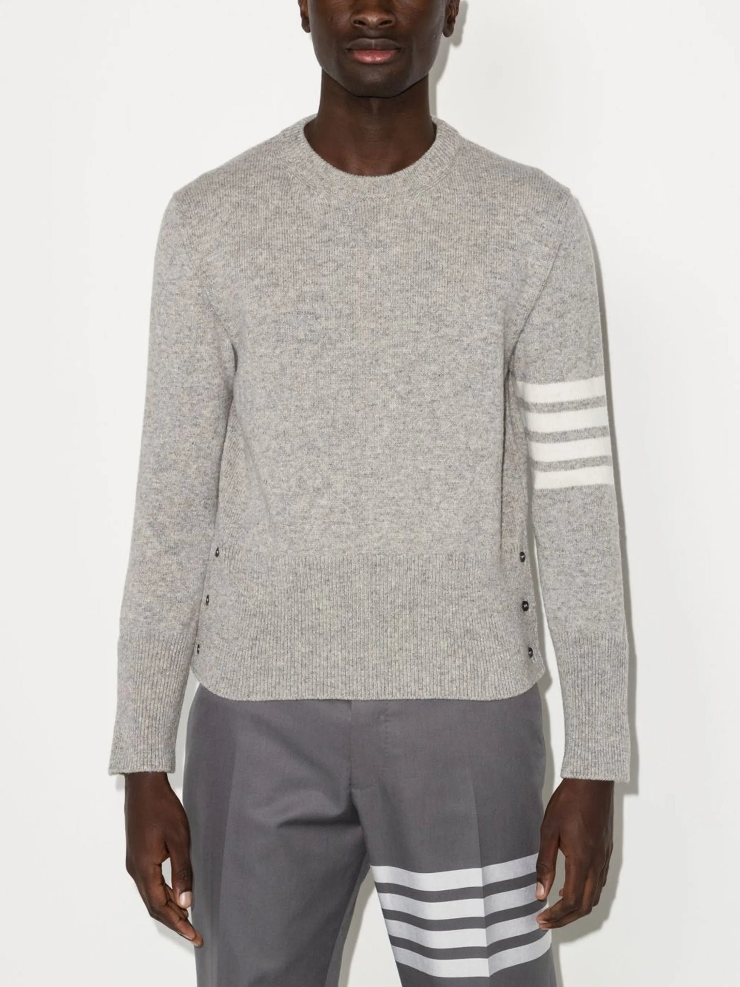 4-Bar crew neck jumper