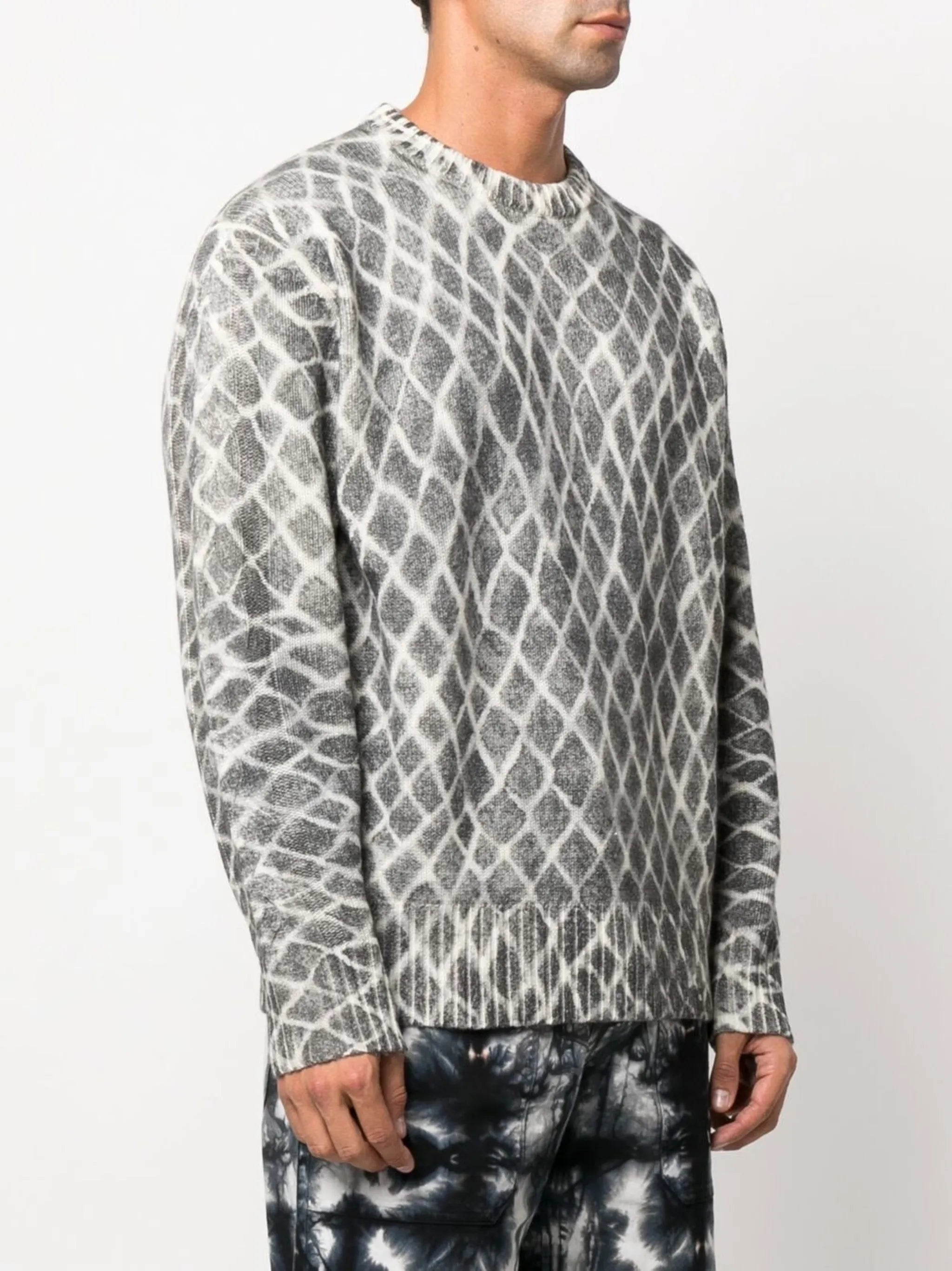 Swish crew-neck jumper