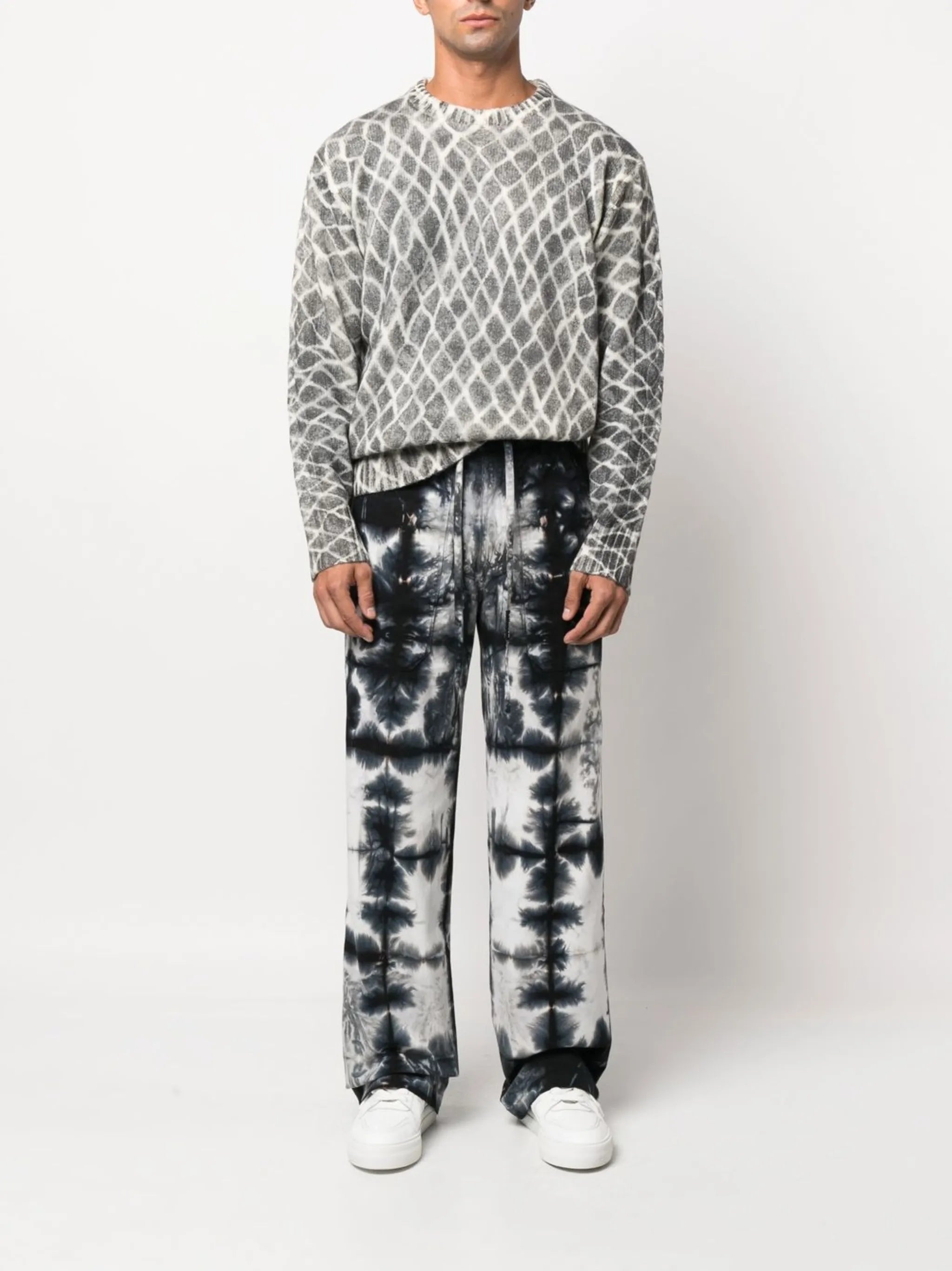 Swish crew-neck jumper