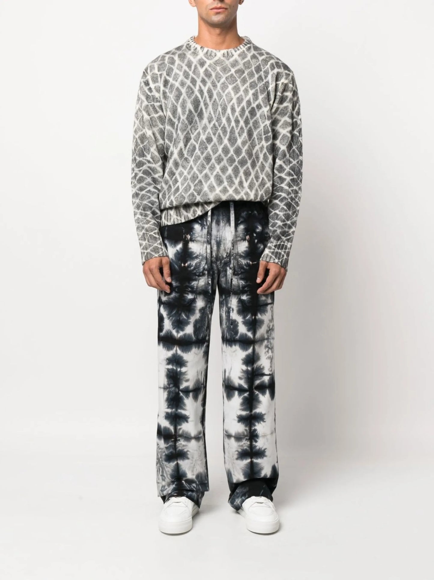 Swish crew-neck jumper
