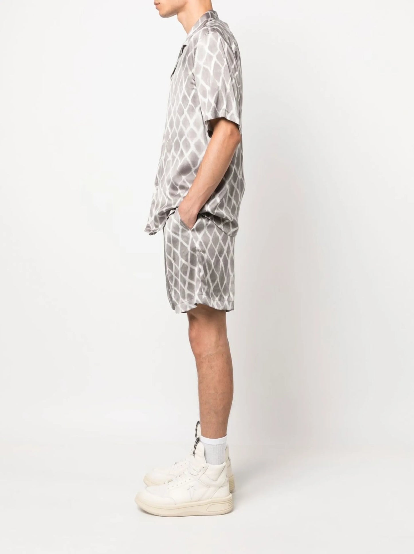 Swish silk shorts
