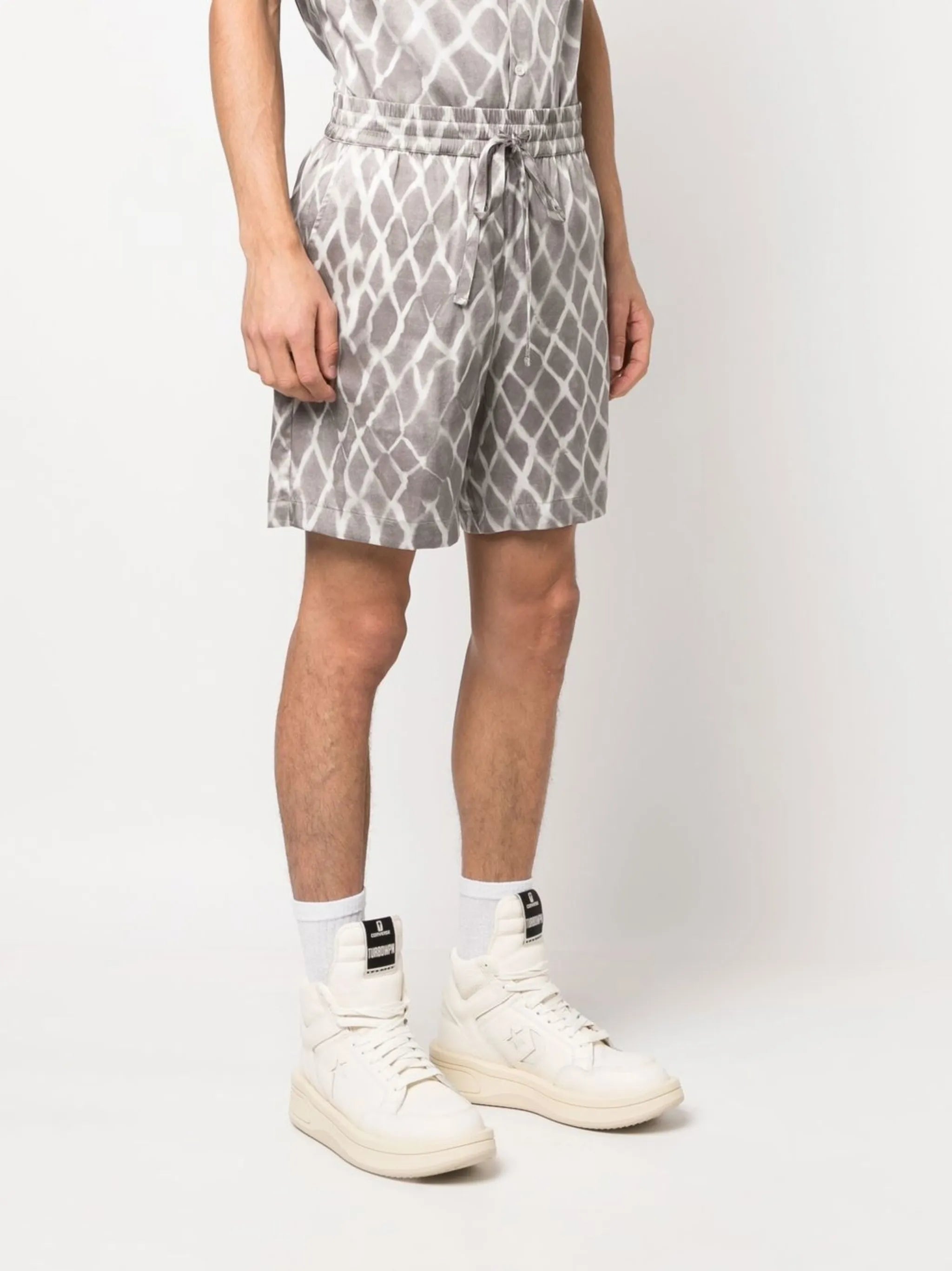 Swish silk shorts