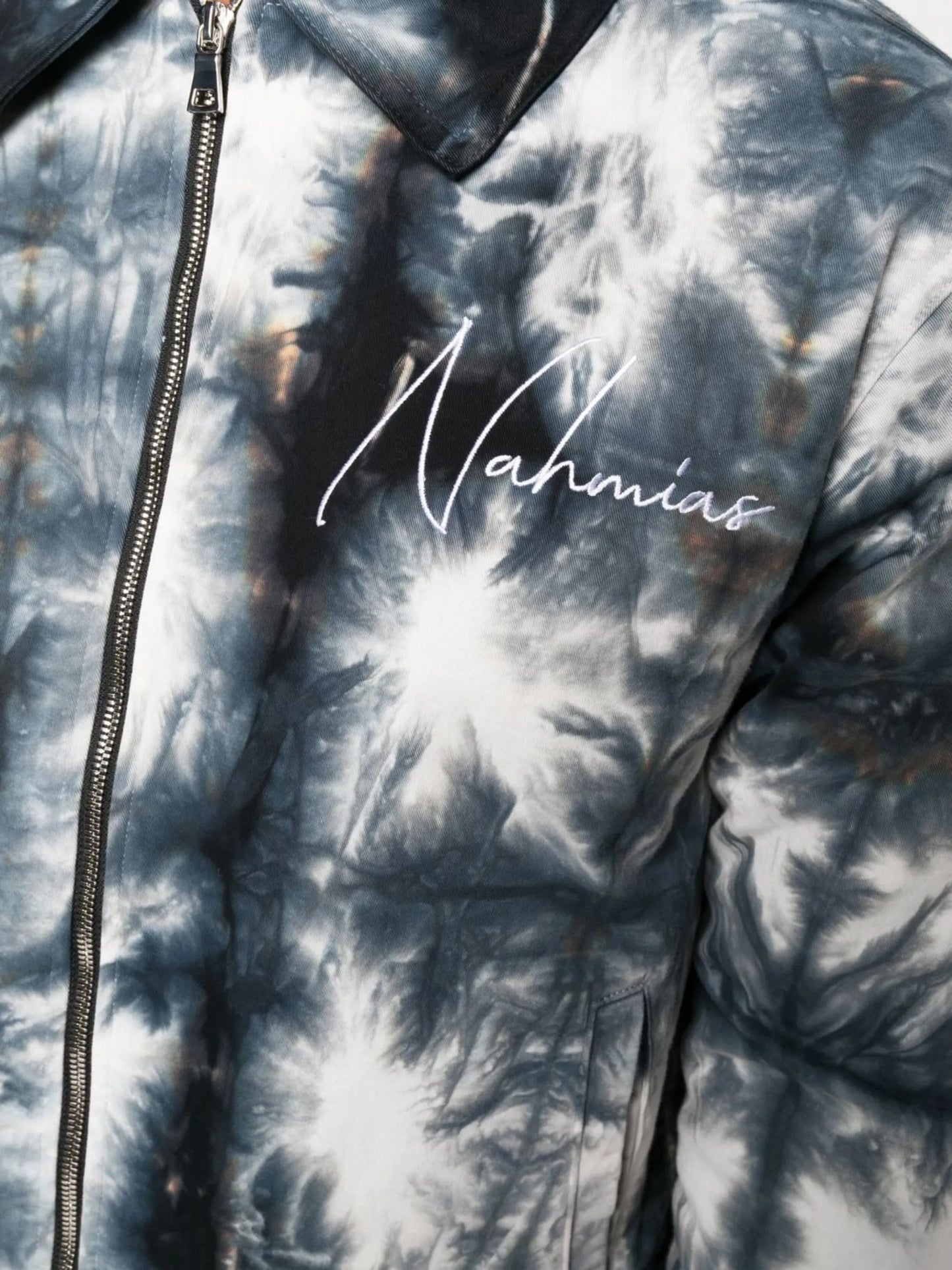 padded zip-front jacket