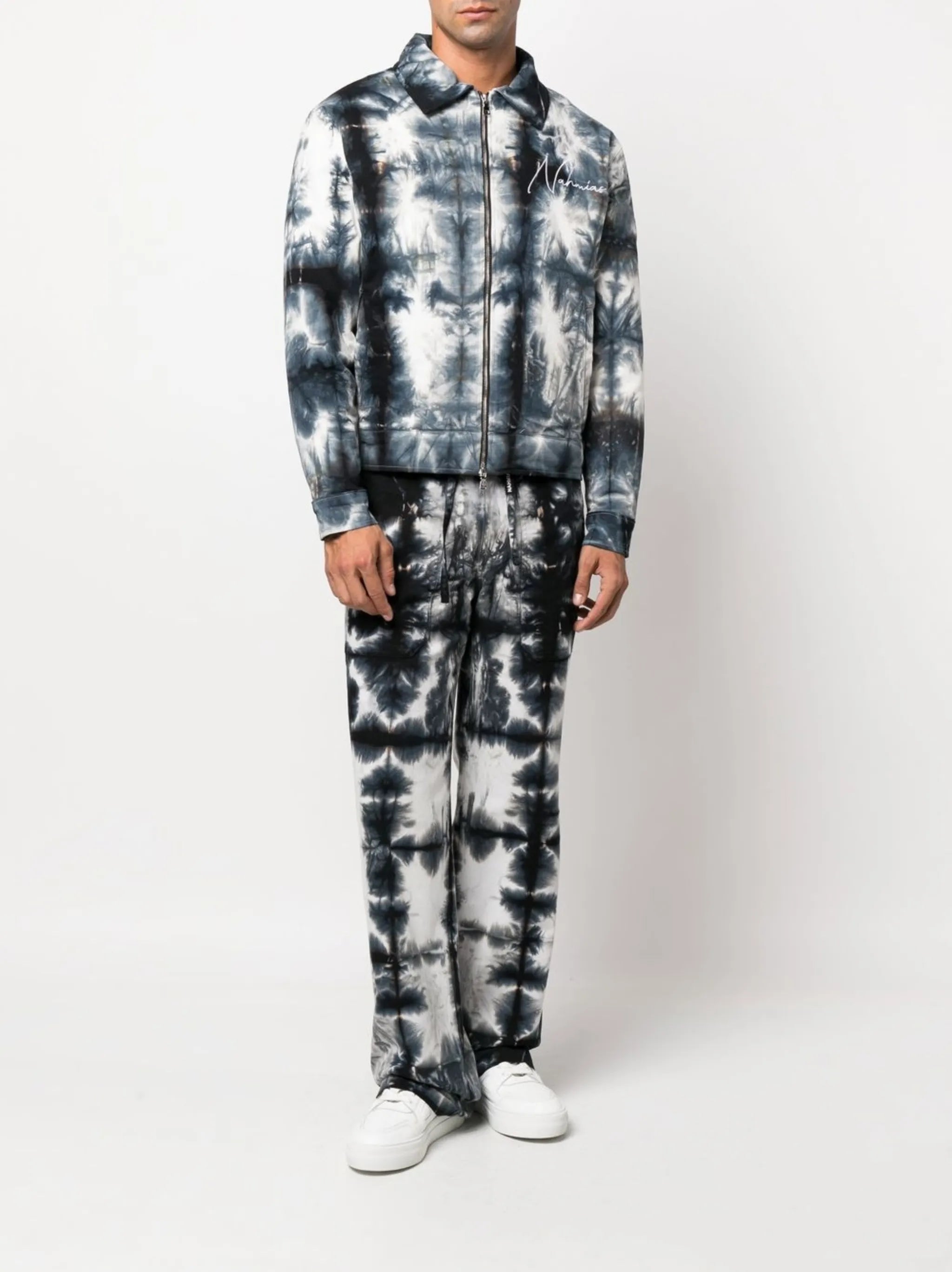 padded zip-front jacket