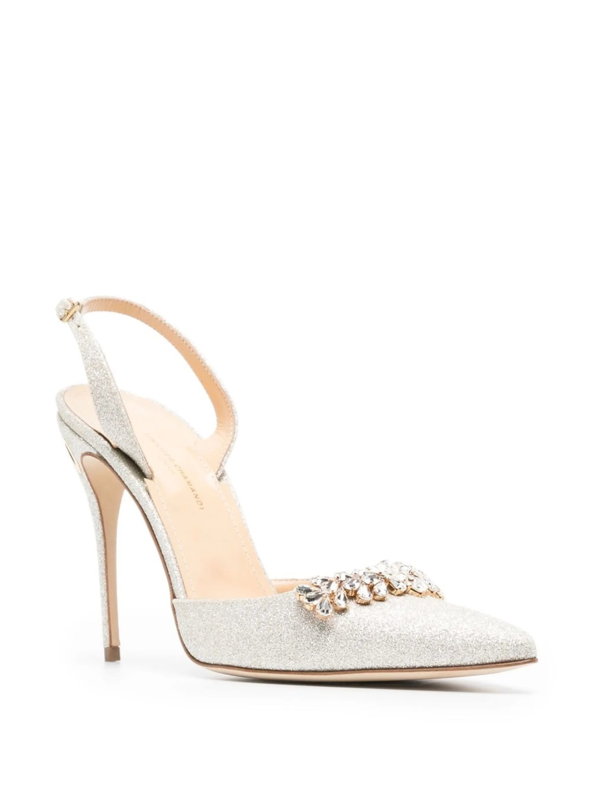 Vittorio 105mm pointed pumps