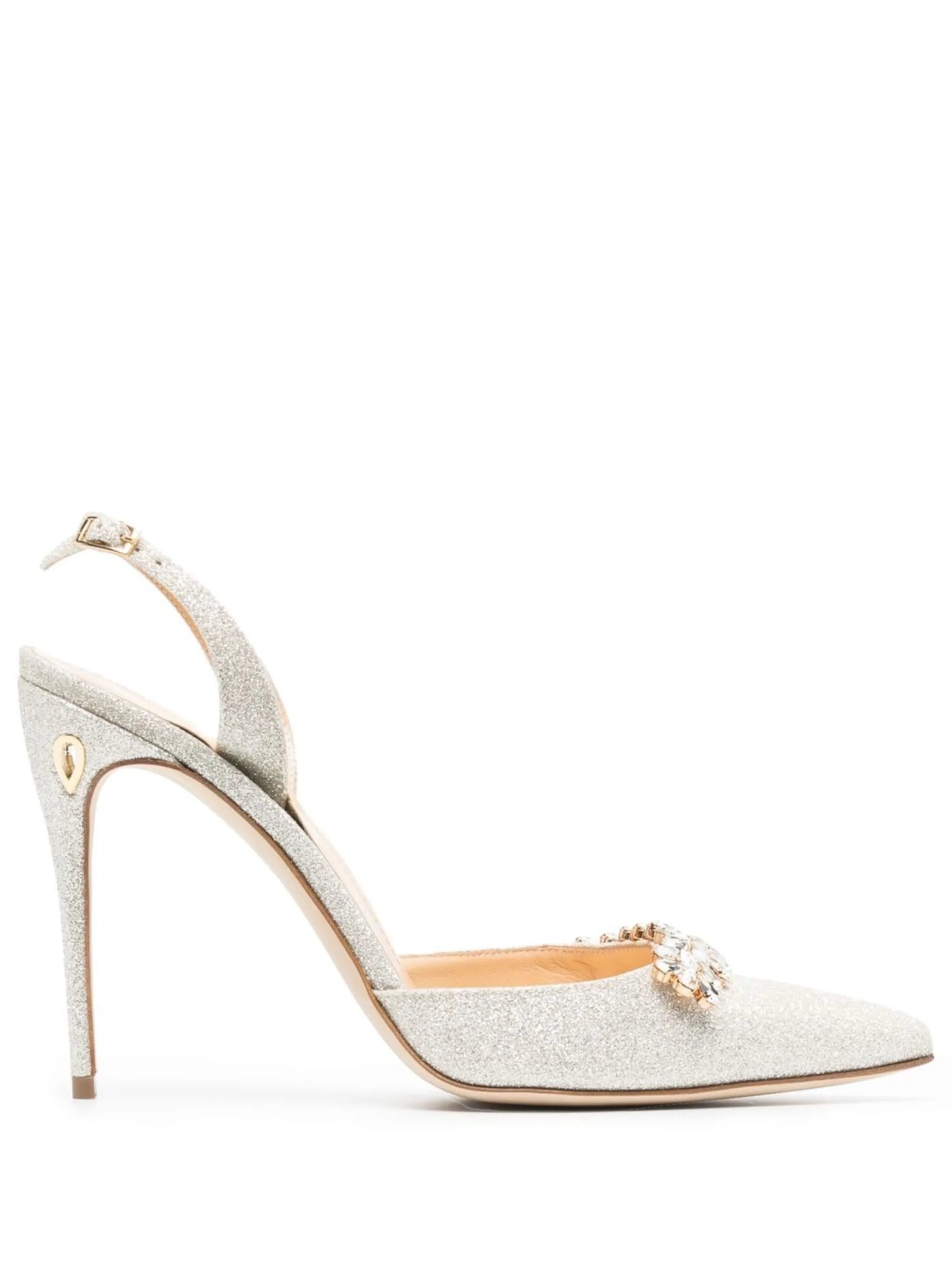 Vittorio 105mm pointed pumps