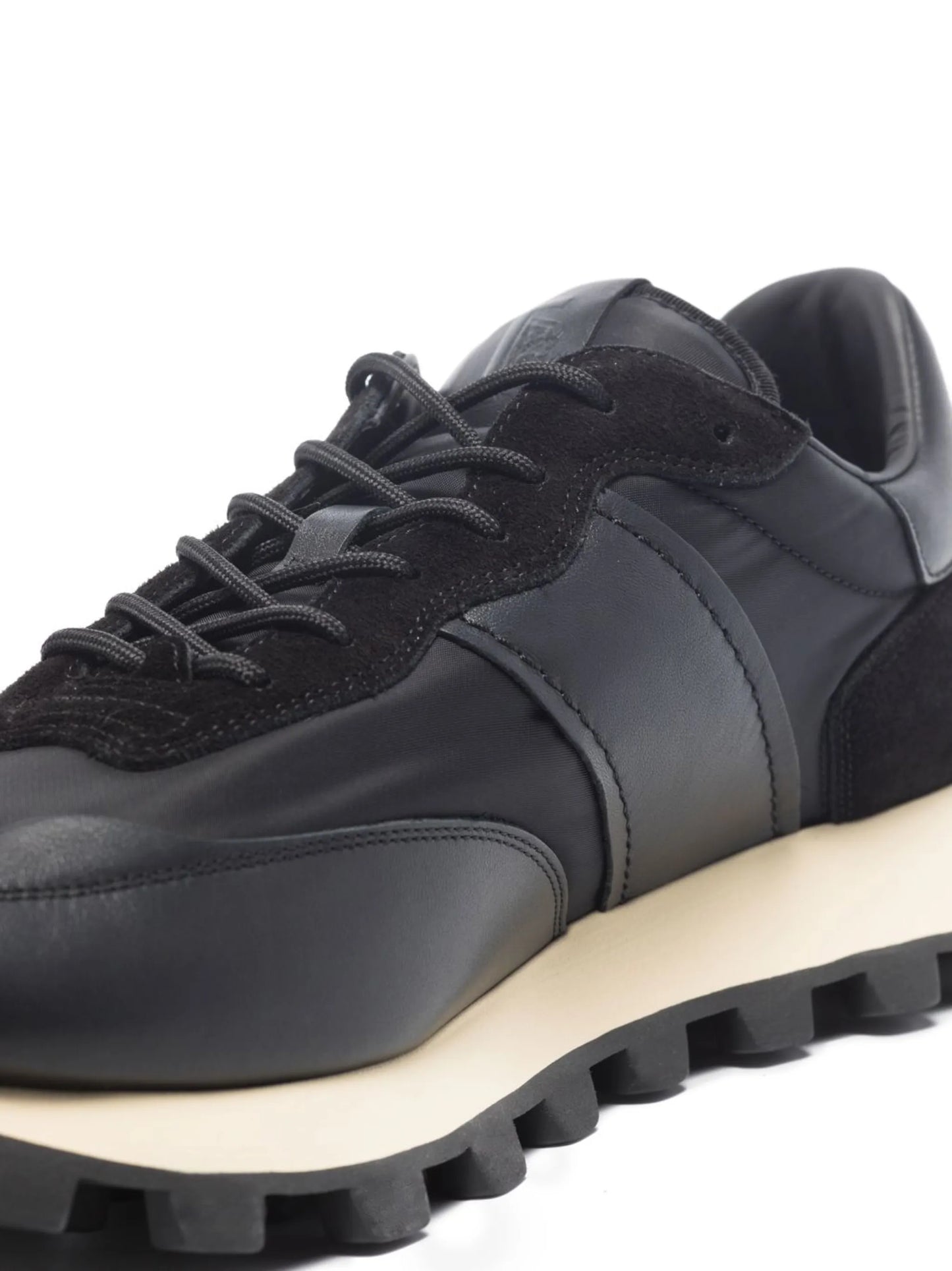 T1 panelled low-top sneakers