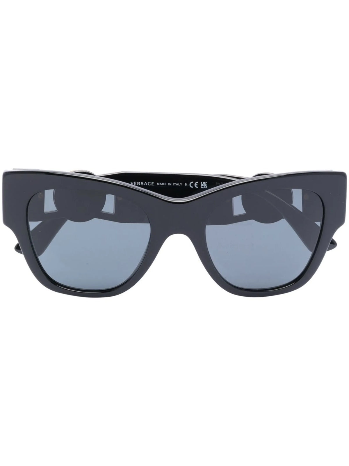 Medusa-head square-frame sunglasses