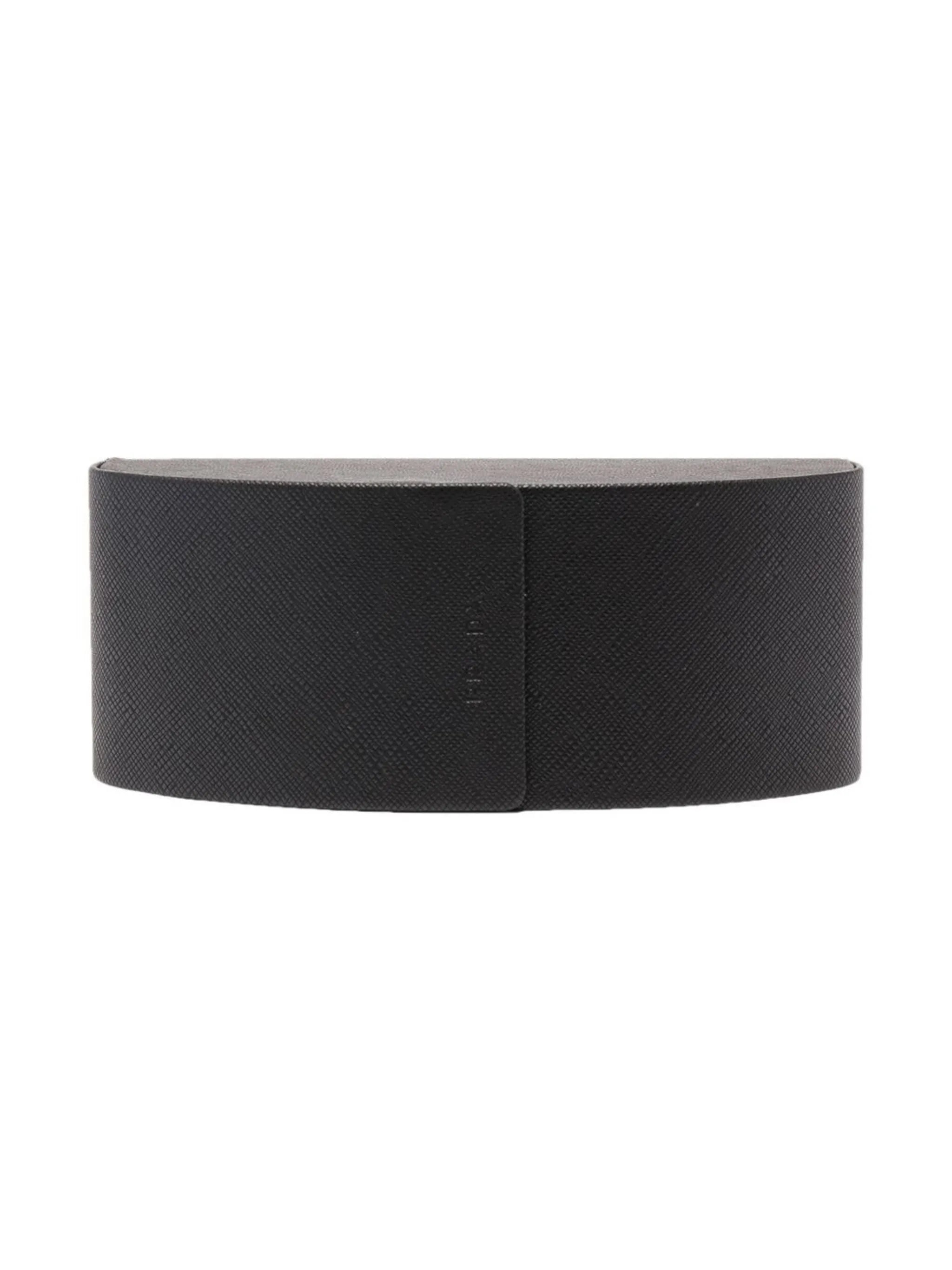 tortoiseshell-effect rectangle-frame sunglasses