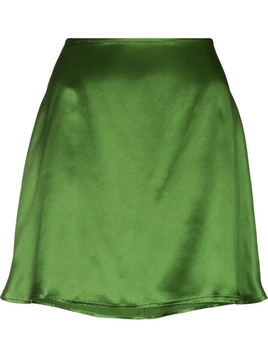 Benson silk miniskirt