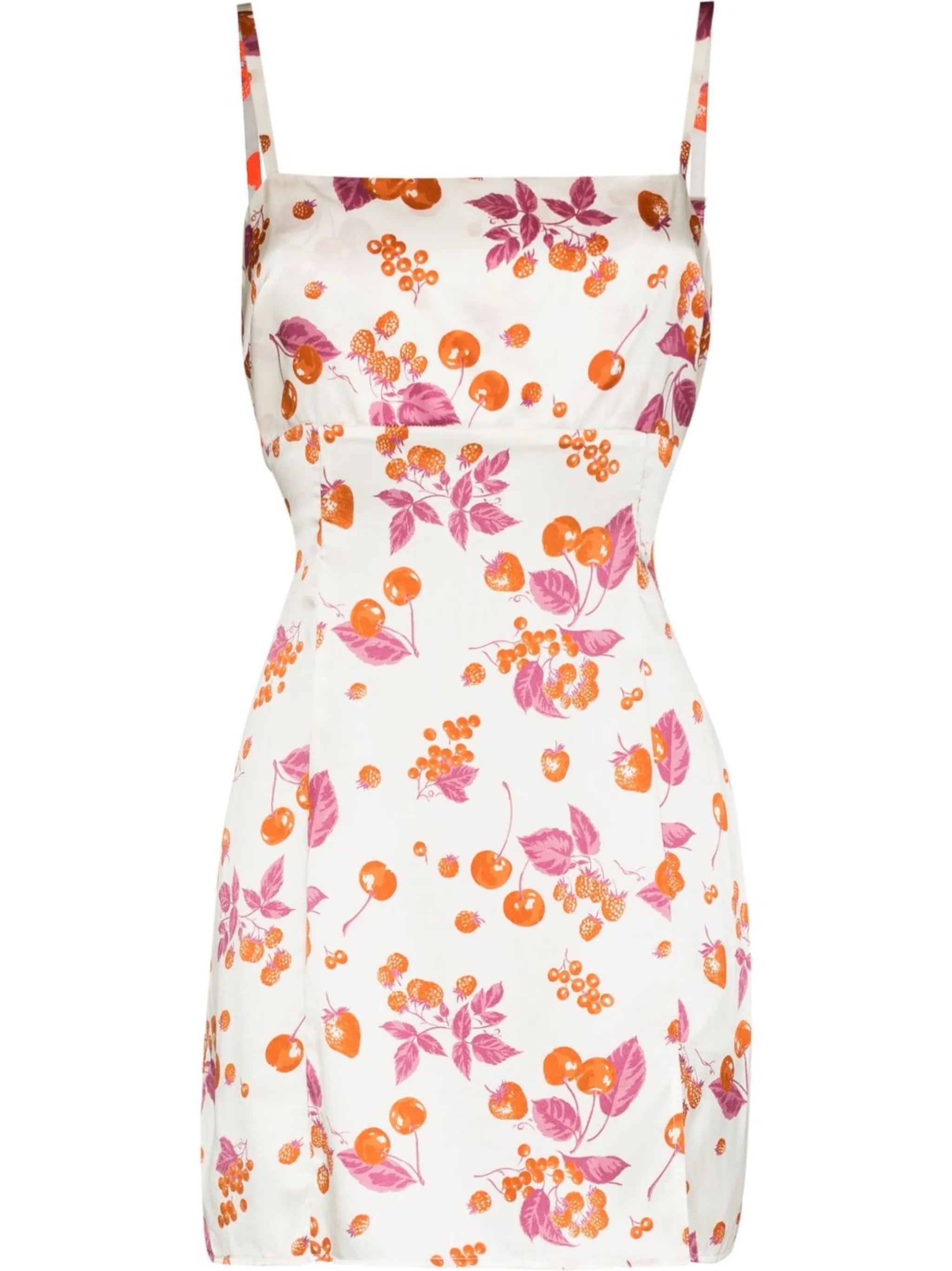 Jasmin floral-print minidress
