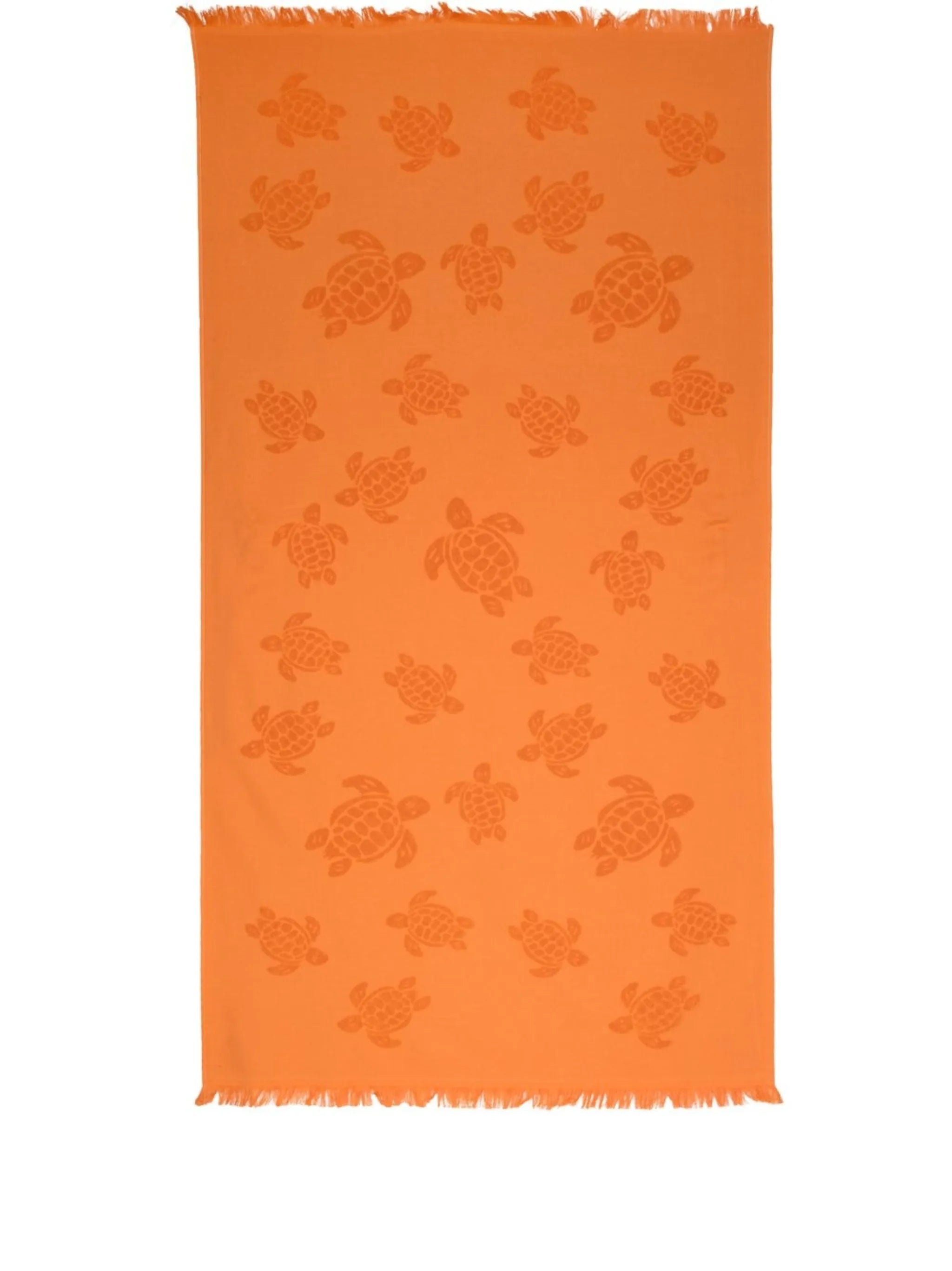 turtle-jacquard beach towel