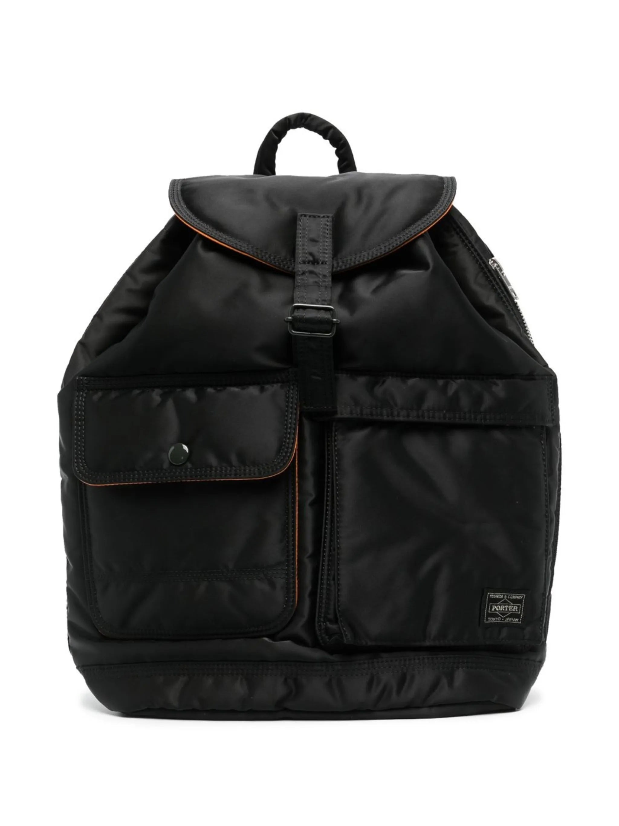 multi-pocket drawstring backpack