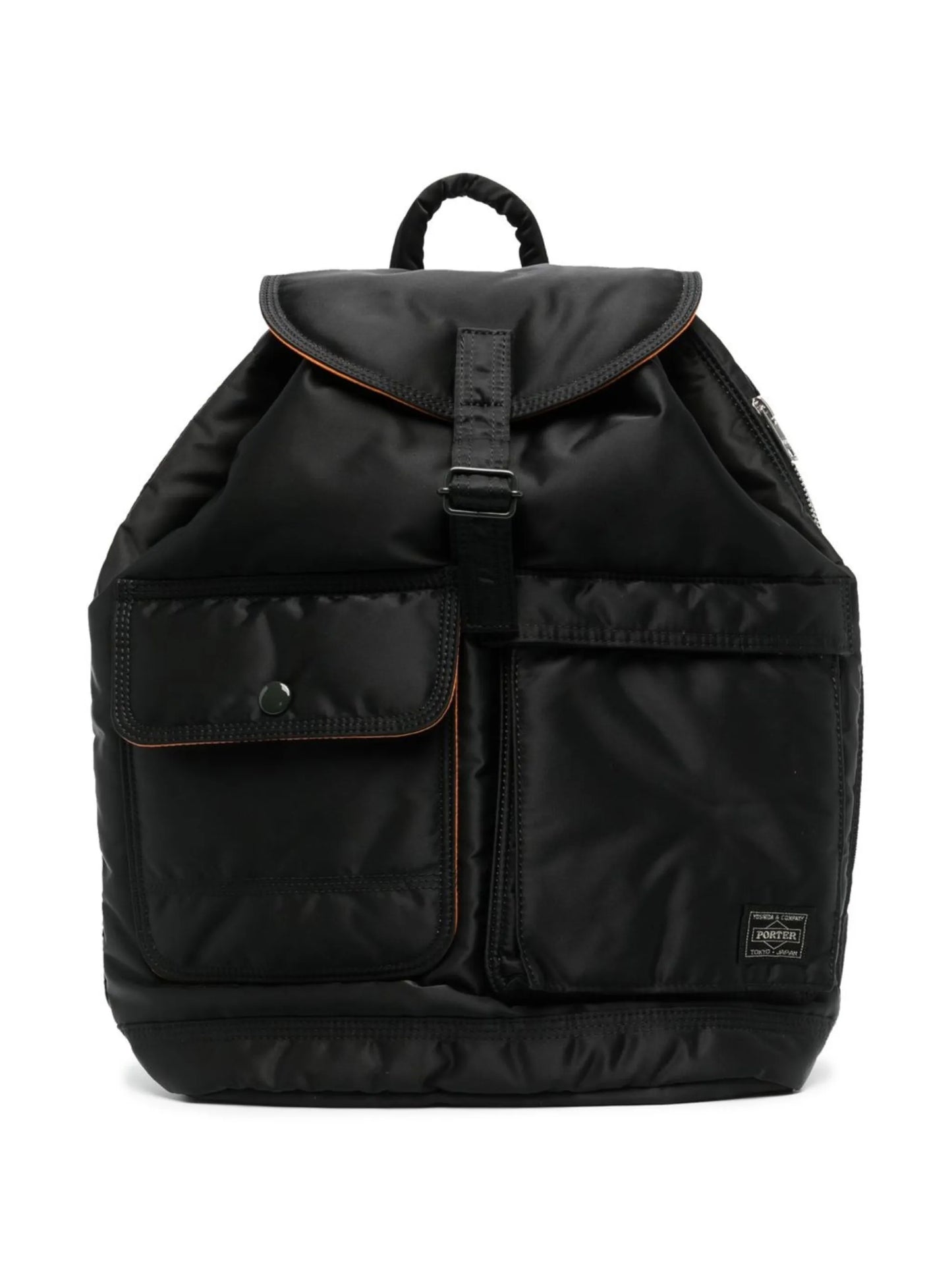 multi-pocket drawstring backpack