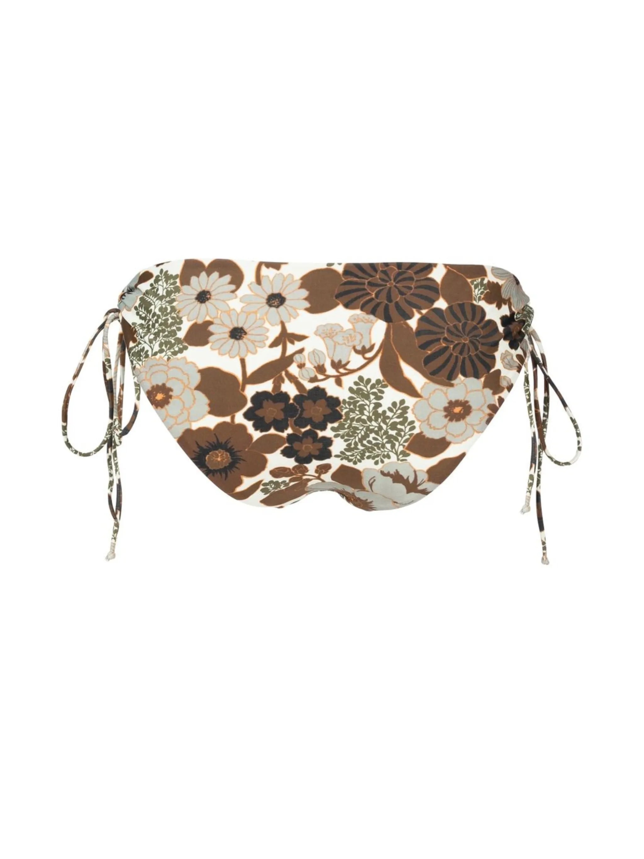 graphic-print bikini bottoms