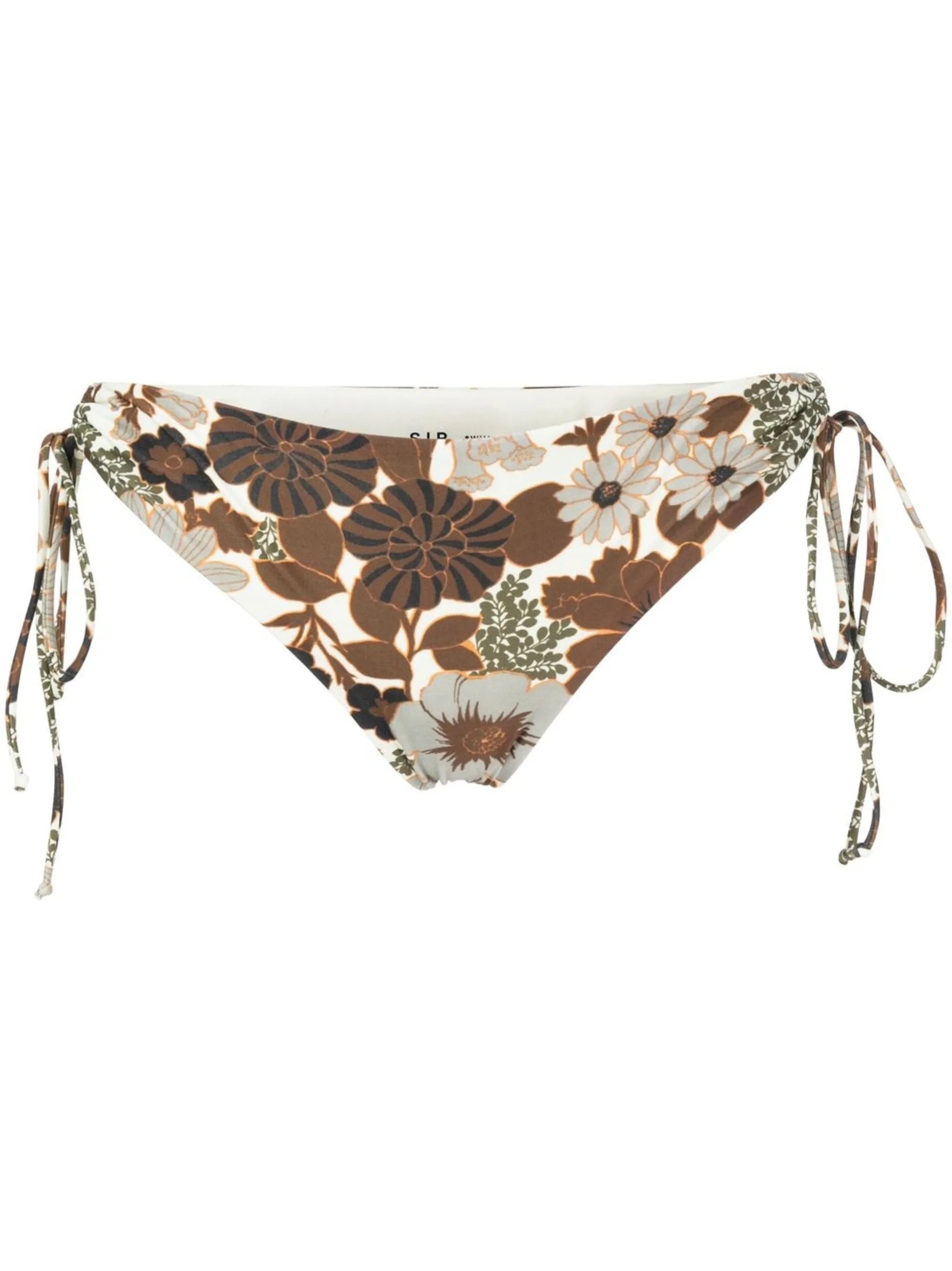 graphic-print bikini bottoms