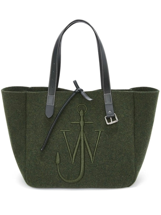 Belt felt tote bag