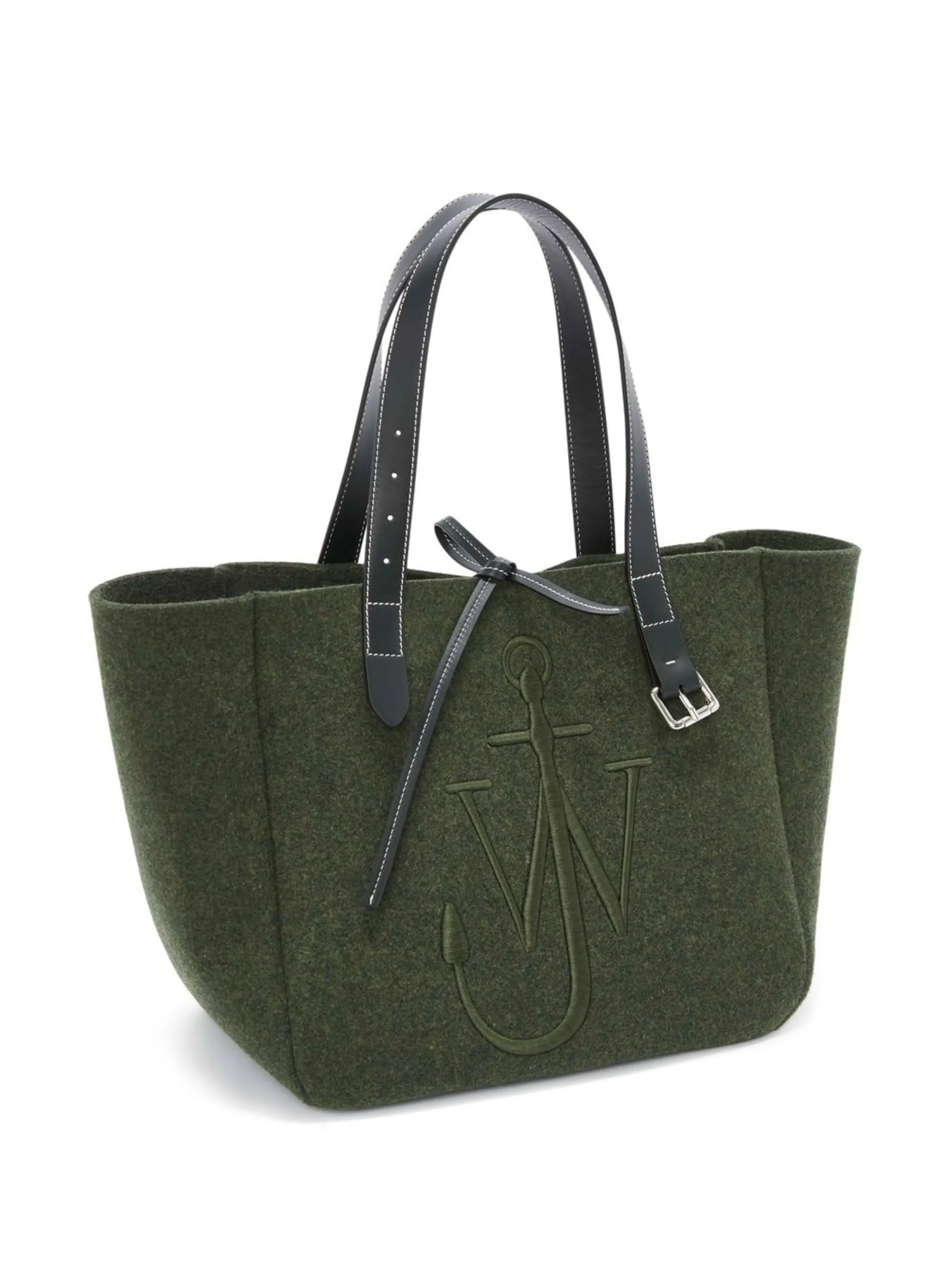 Belt felt tote bag