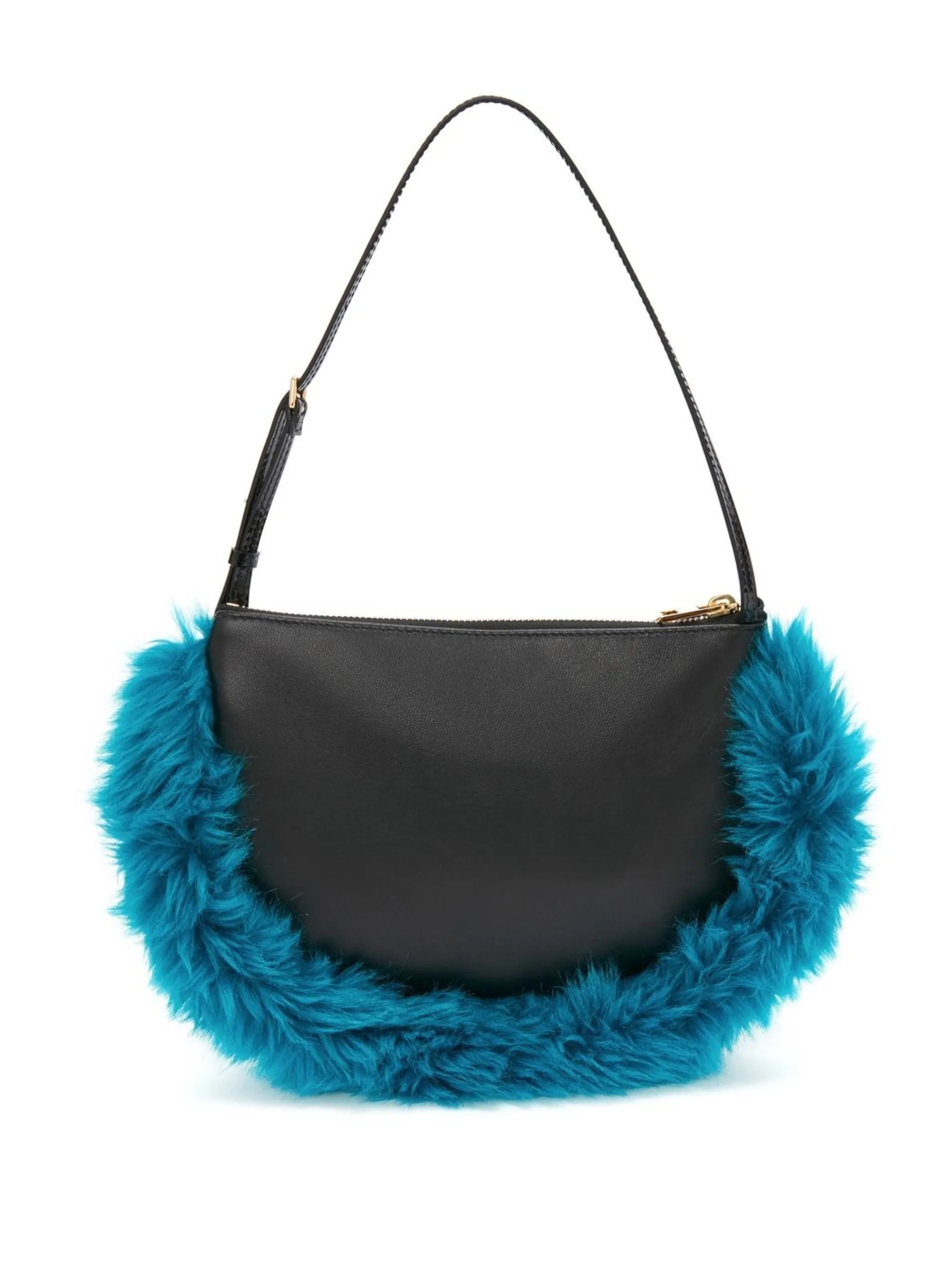 Bumper-Moon leather shoulder bag