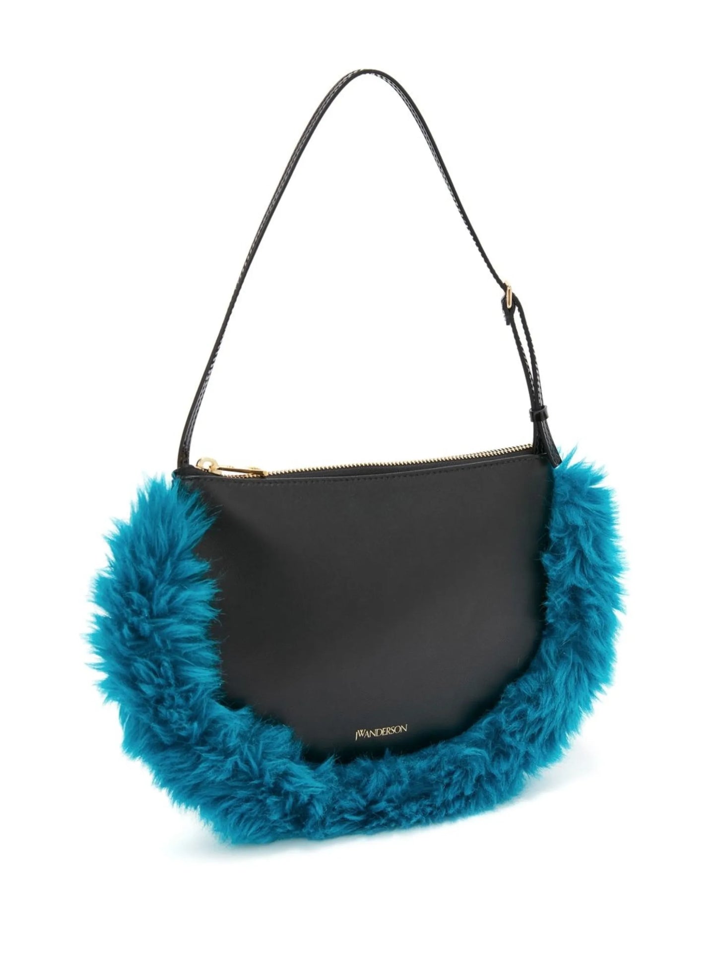 Bumper-Moon leather shoulder bag