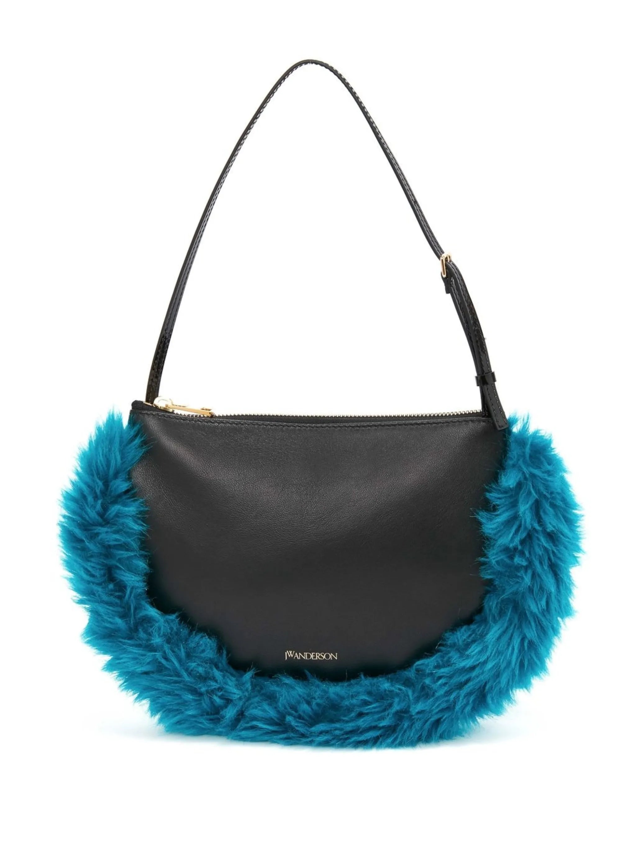 Bumper-Moon leather shoulder bag