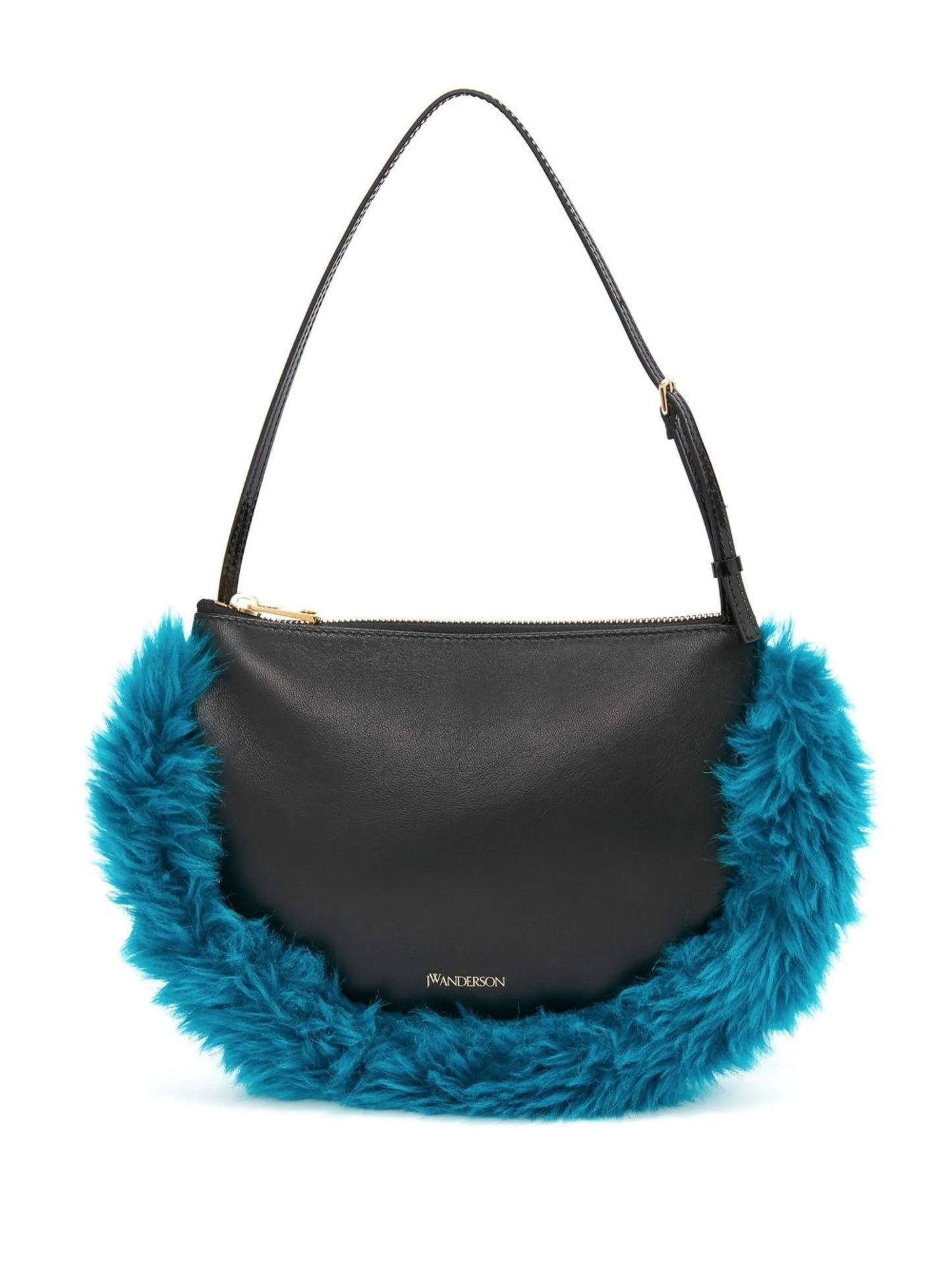 Bumper-Moon leather shoulder bag