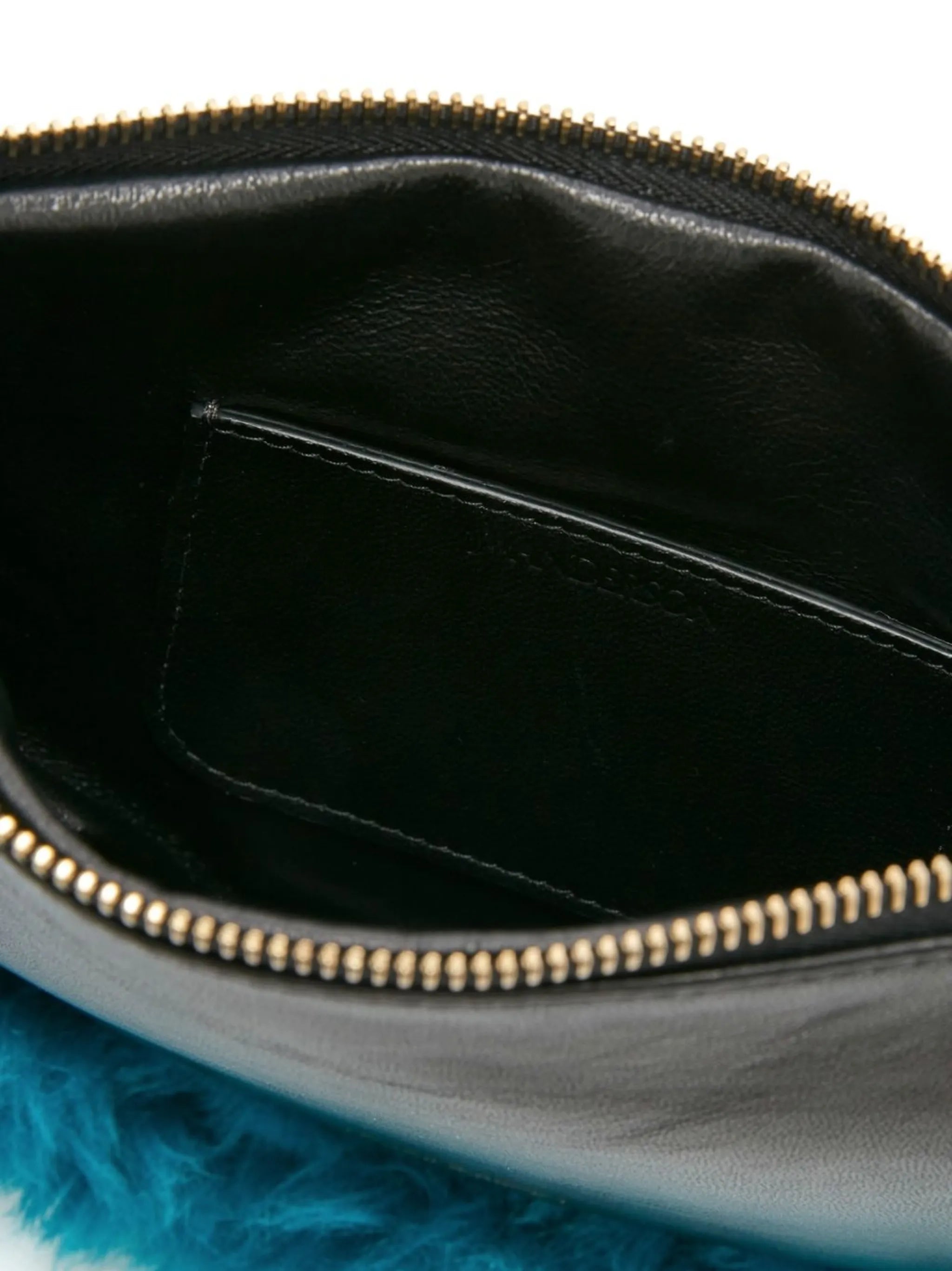 Bumper-Moon leather shoulder bag