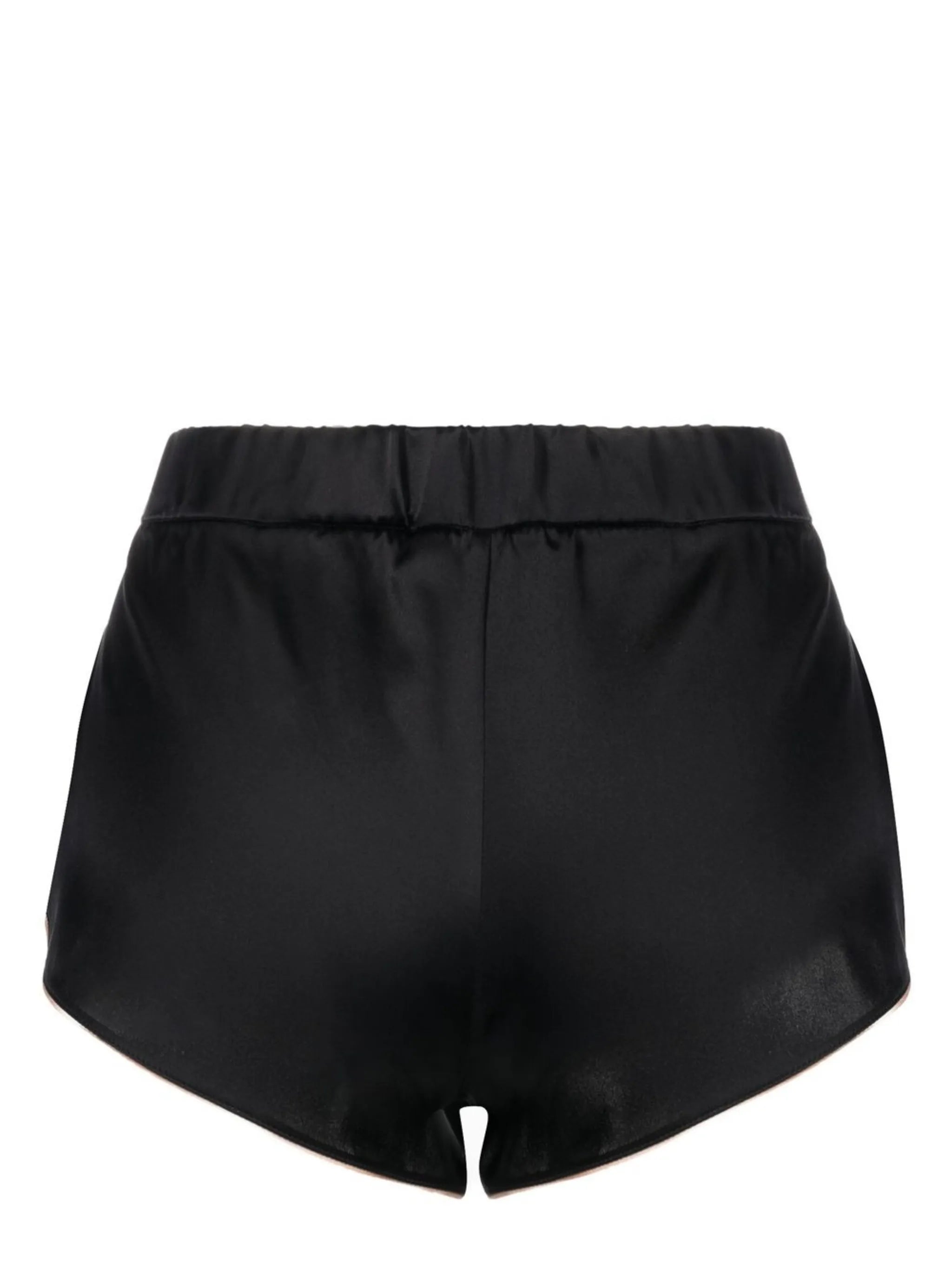 Kiki silk lounge tap shorts