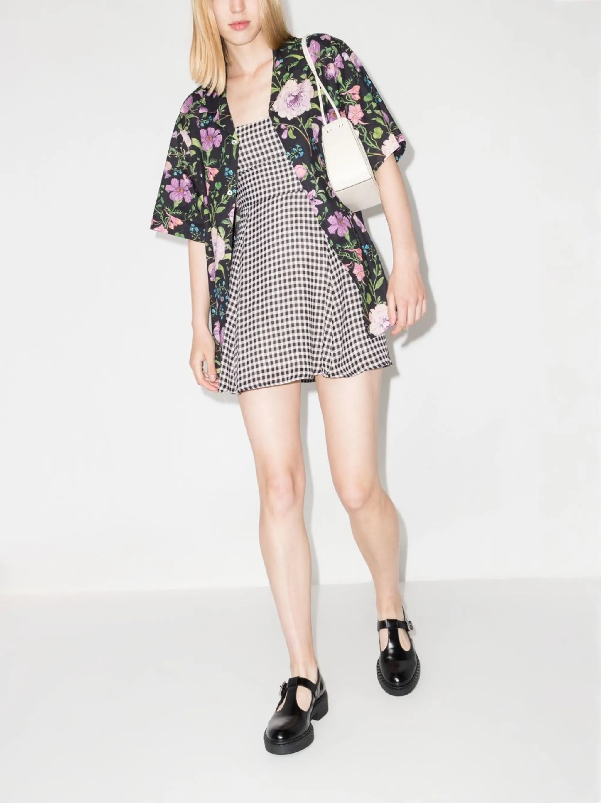 Tai gingham minidress