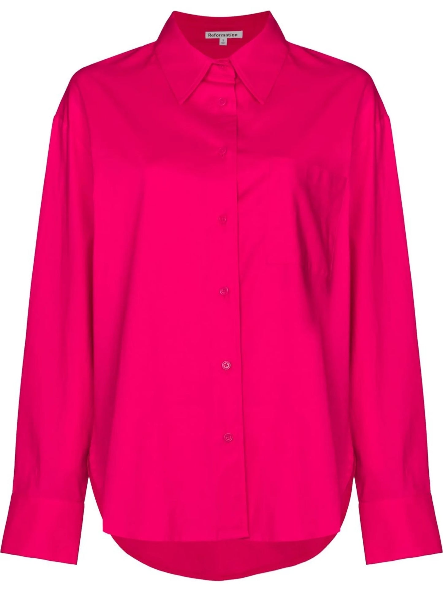 Will oversized button-down shirt