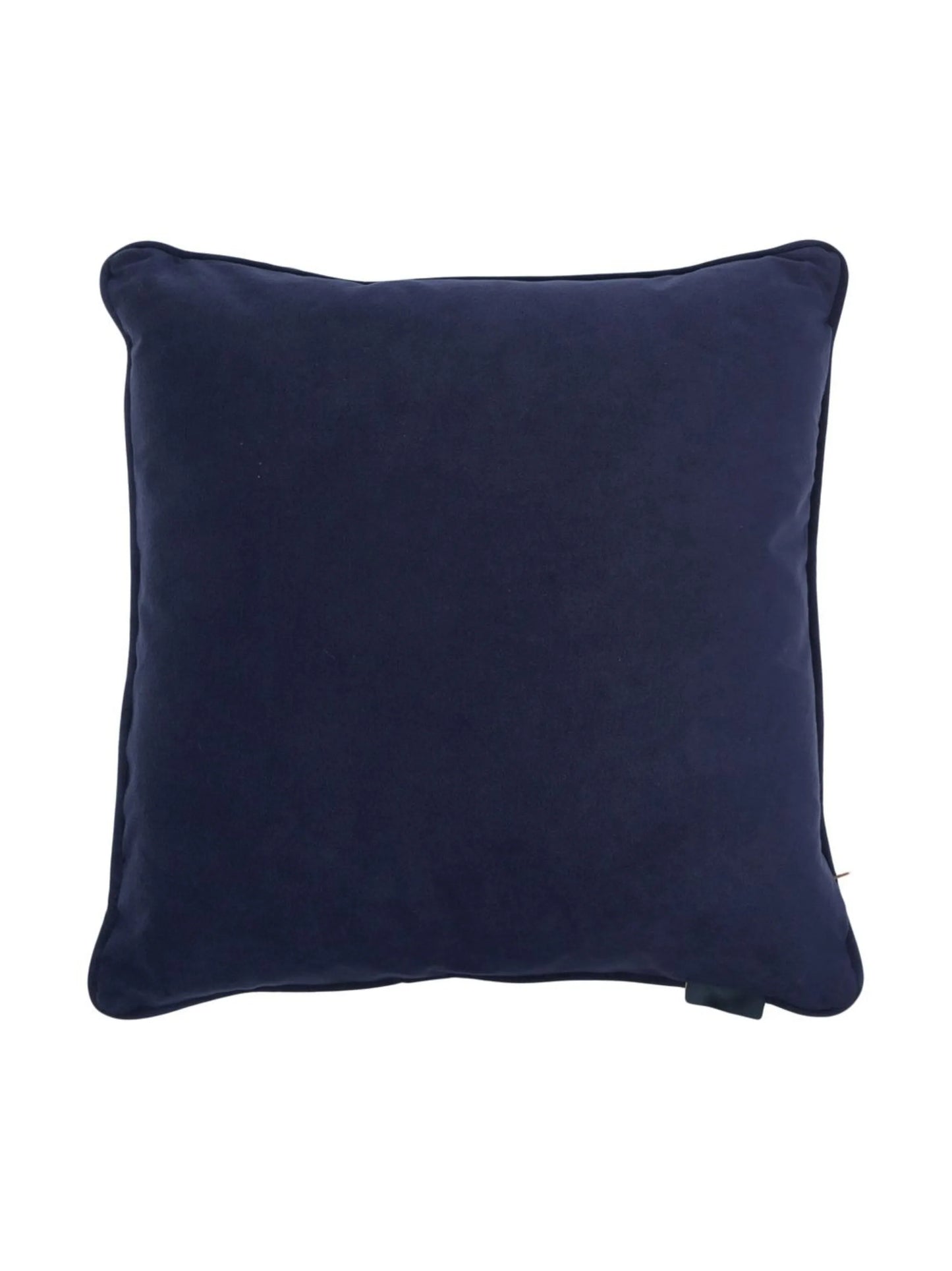 jacquard-panel knit pillow