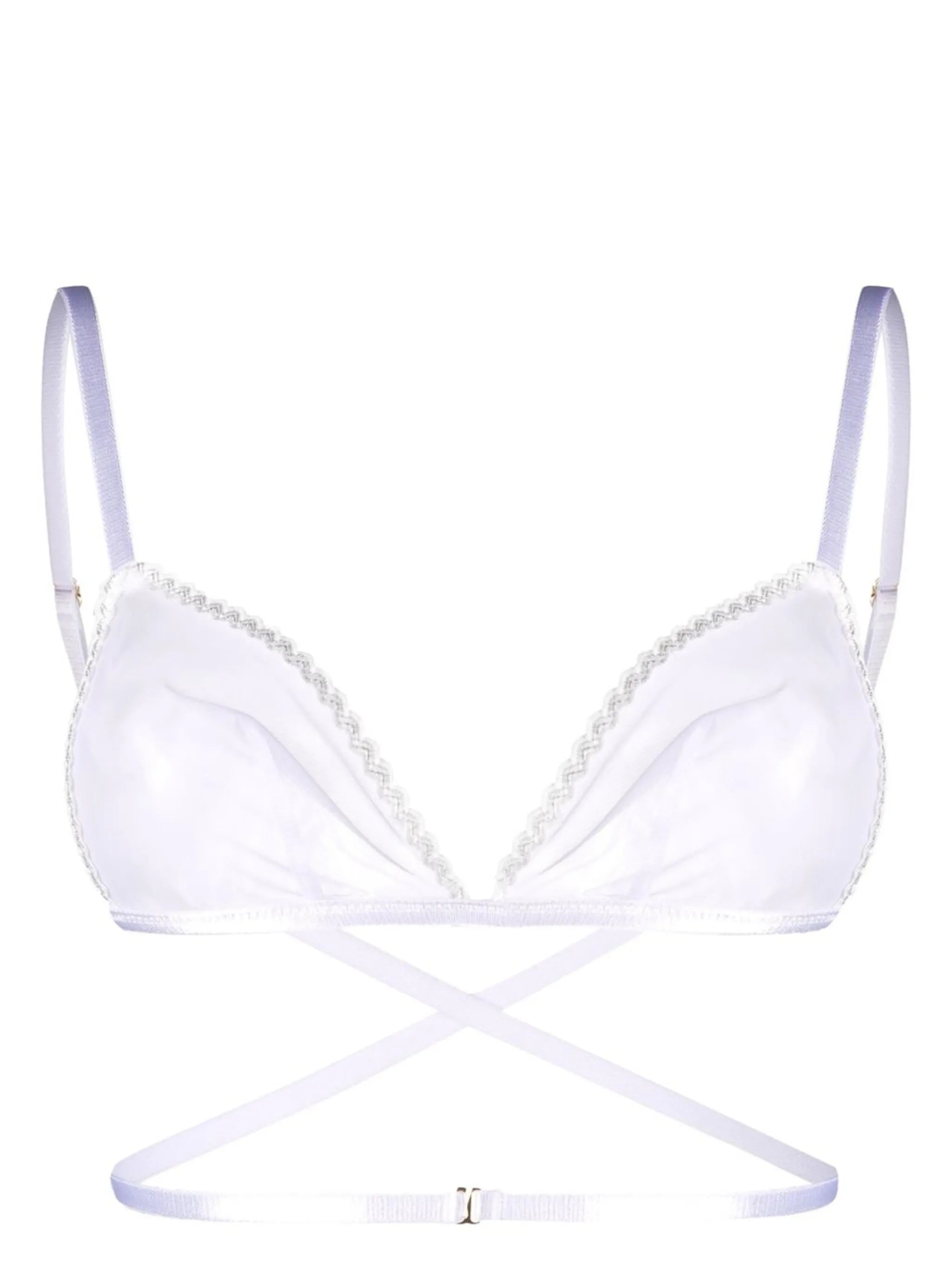 Mafalda wrap-around strap bra
