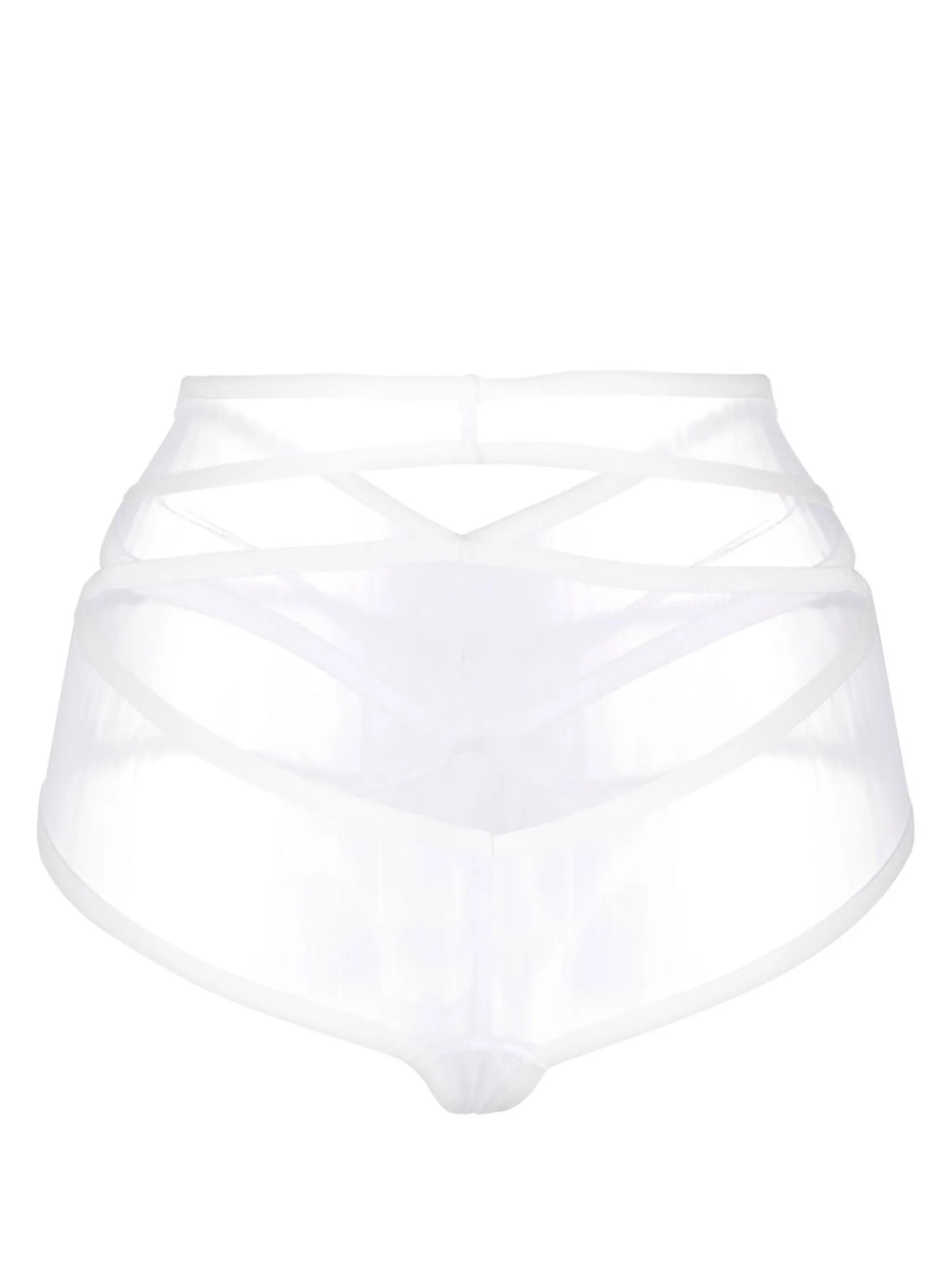 Mafalda keyhole high-waisted briefs
