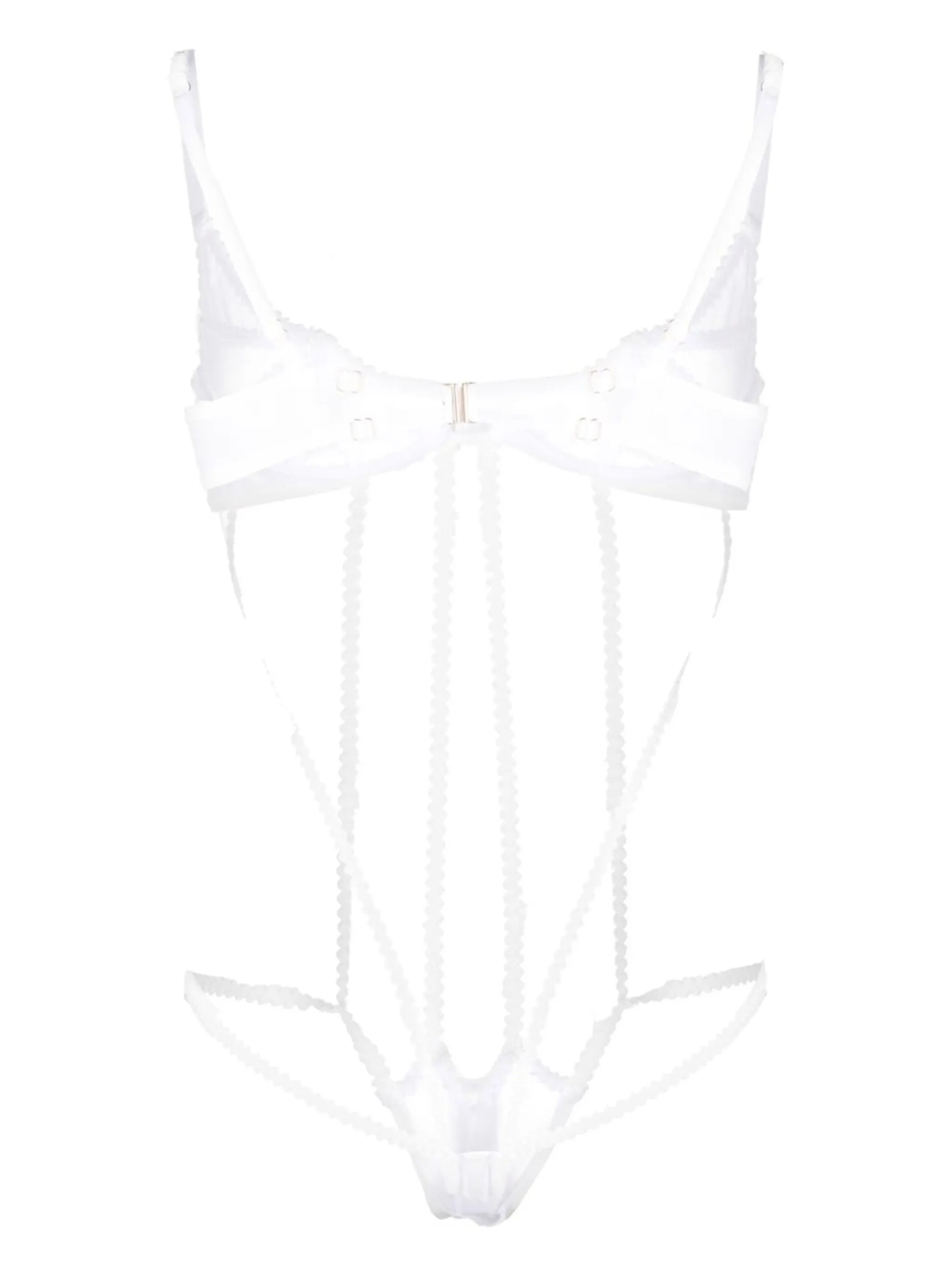 Mafalda lace-panelled body