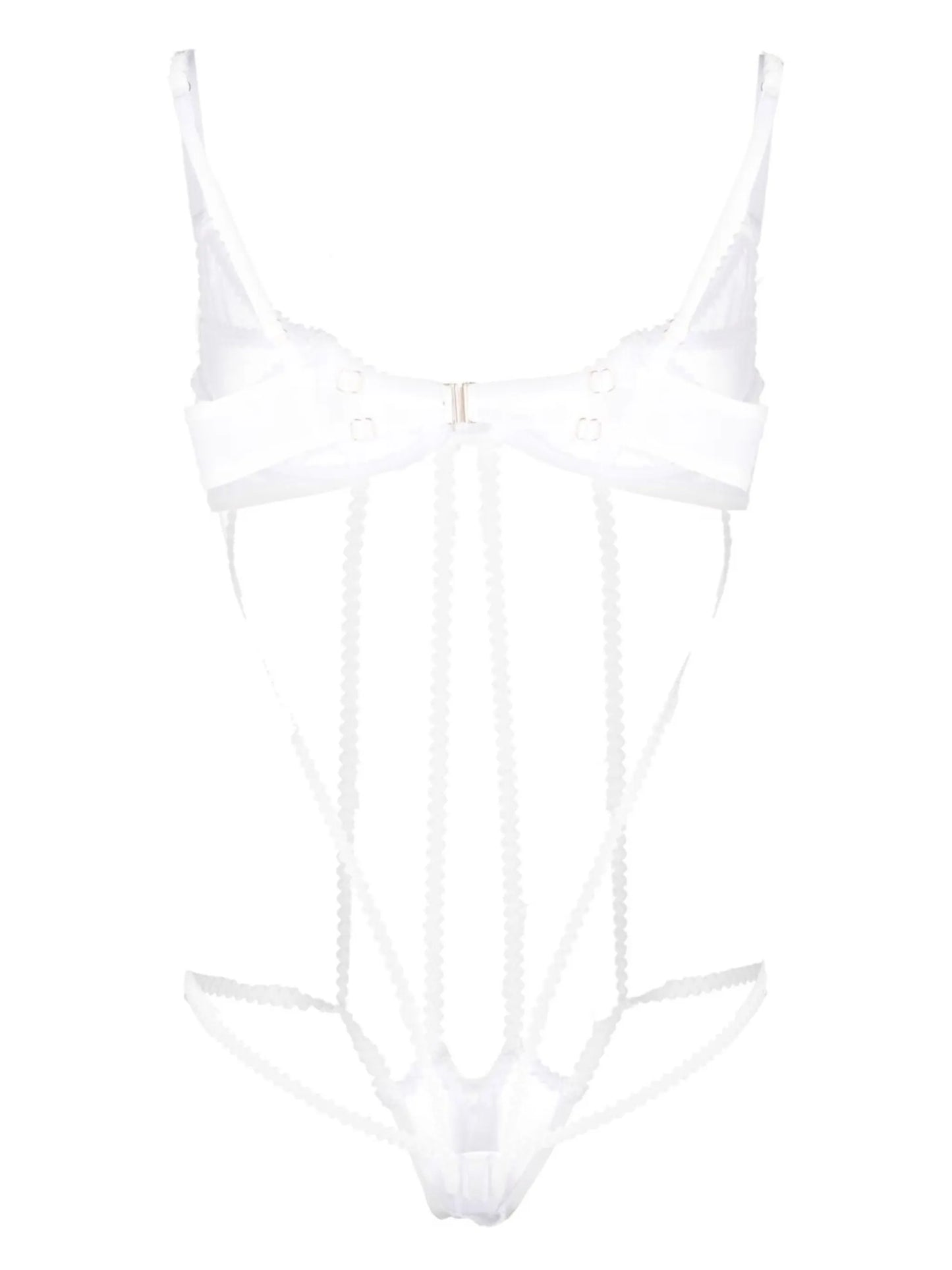 Mafalda lace-panelled body