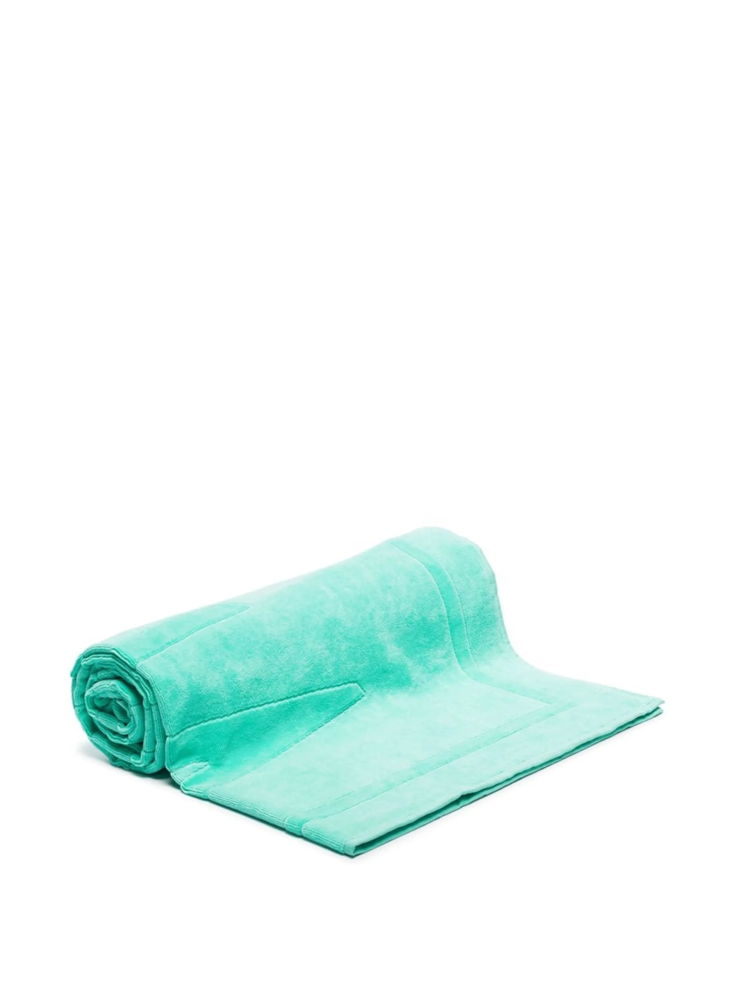 logo-jacquard beach towel