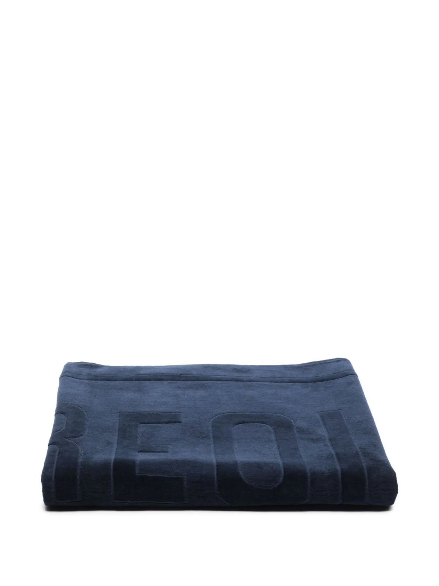 logo-jacquard bath towel