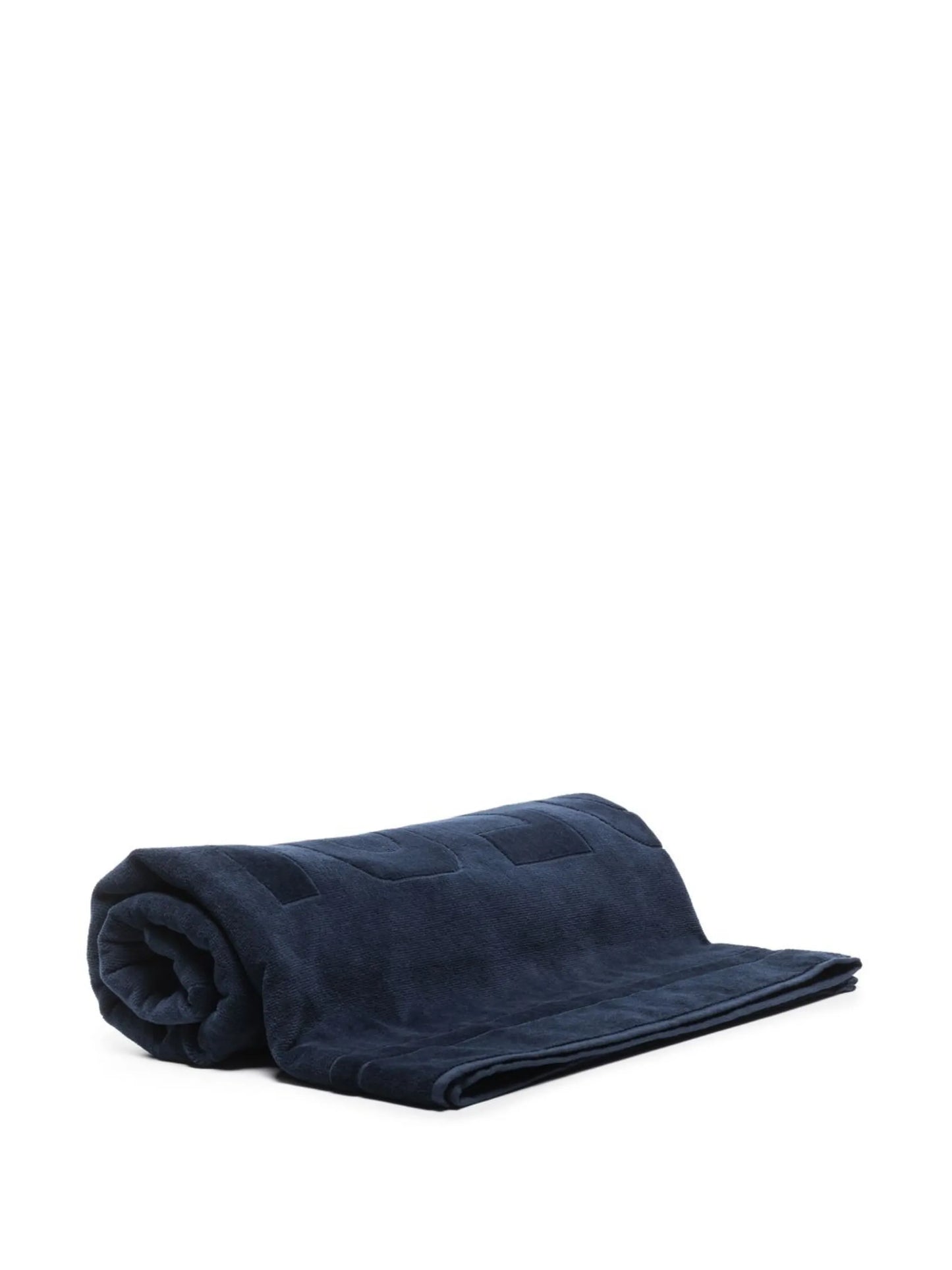 logo-jacquard bath towel