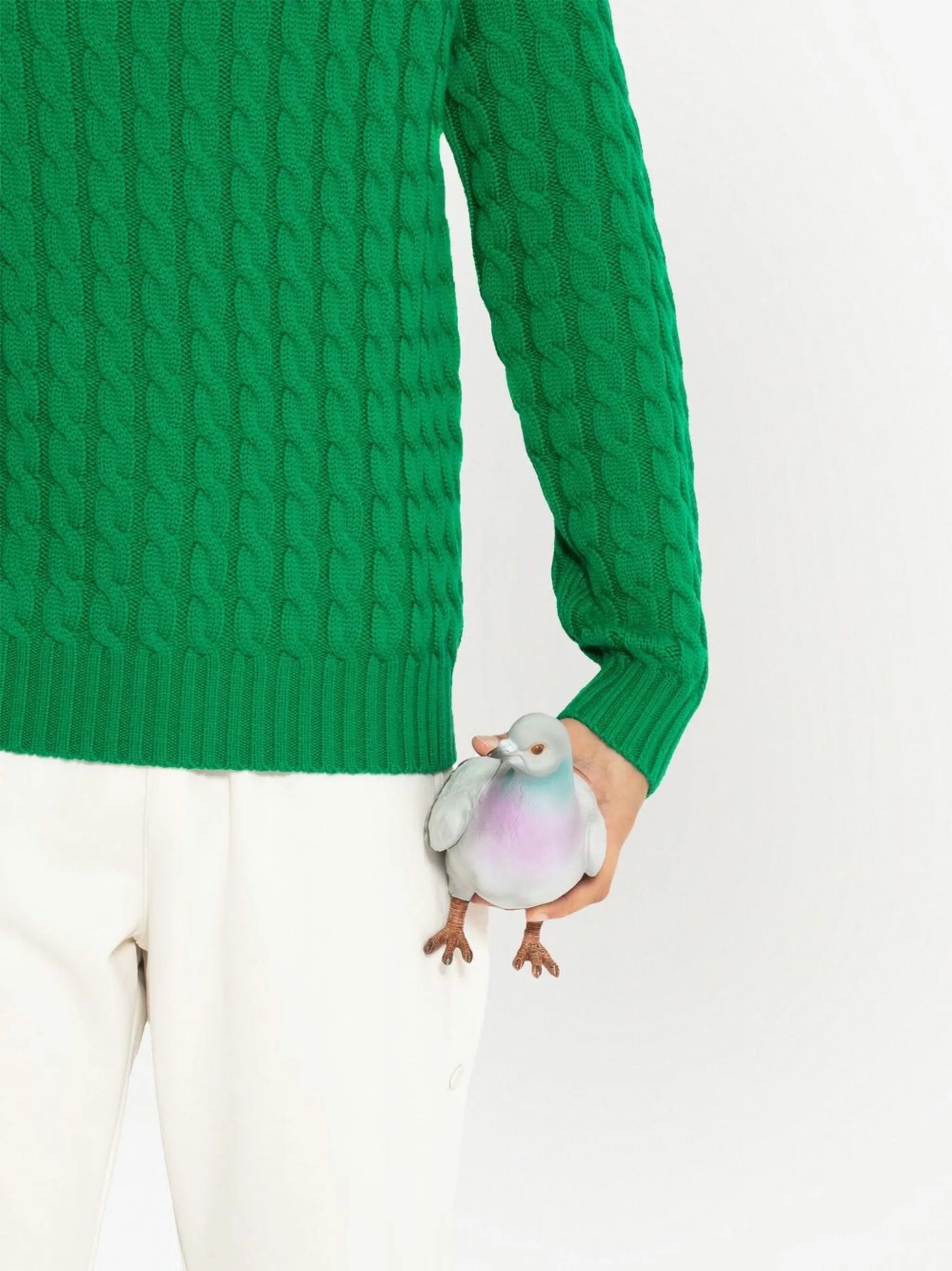 pigeon clutch bag