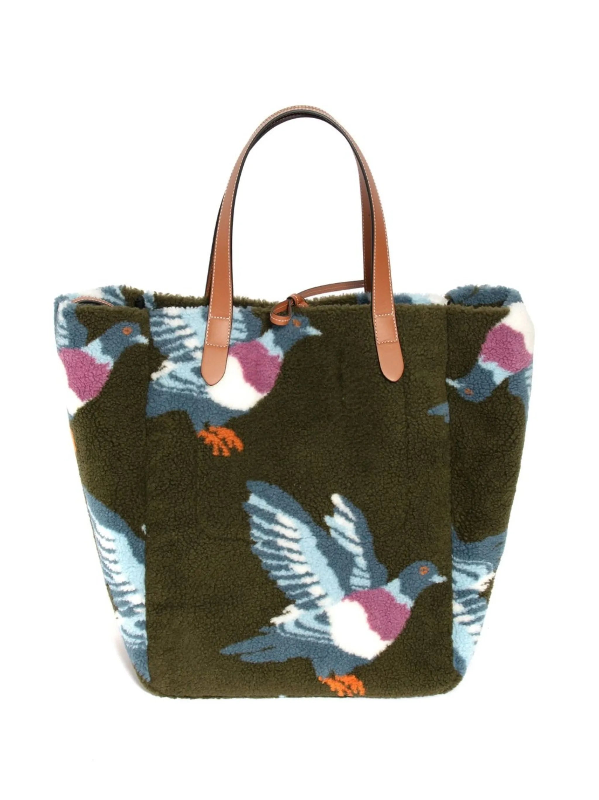 logo-patch tote bag