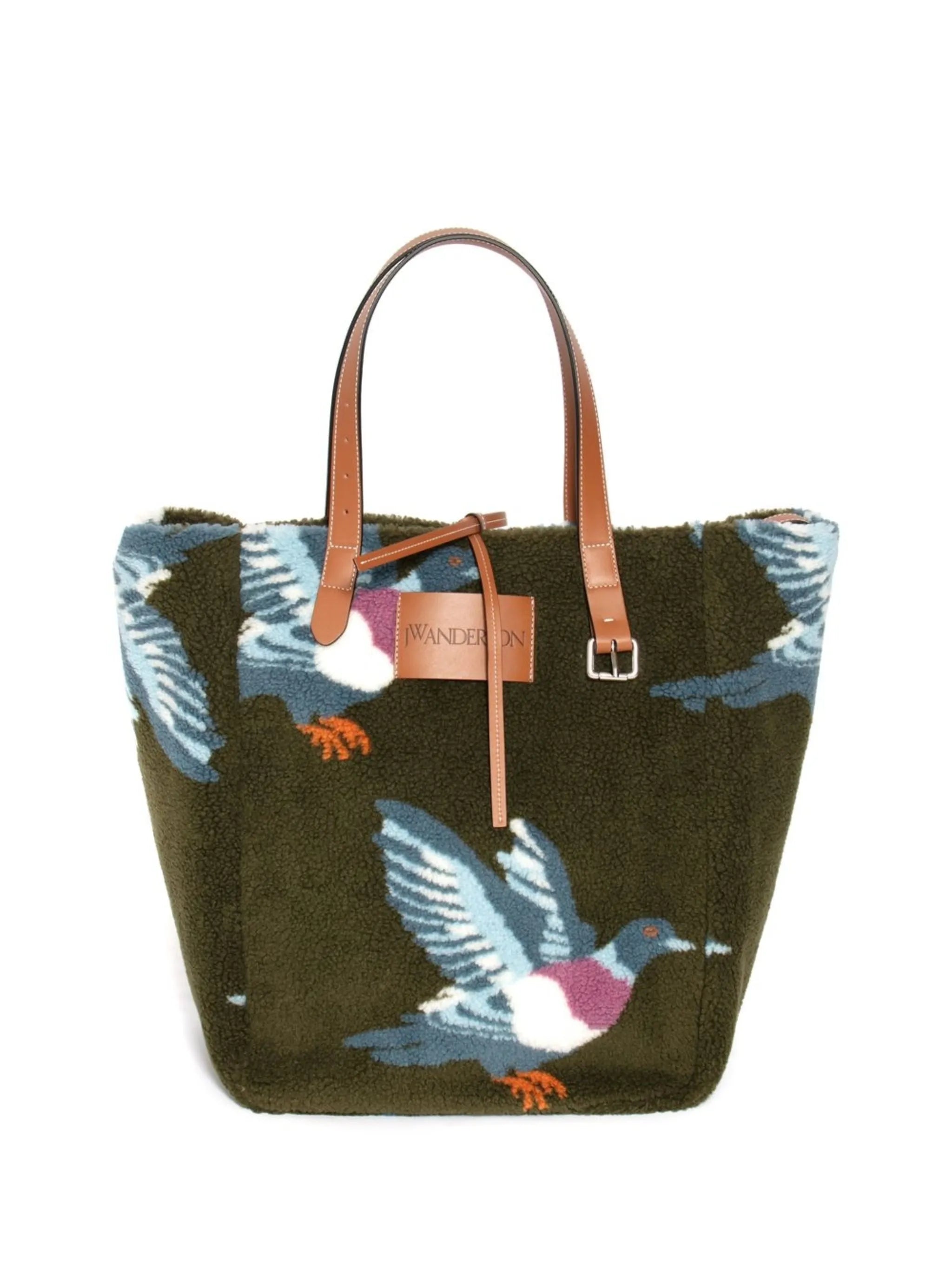 logo-patch tote bag