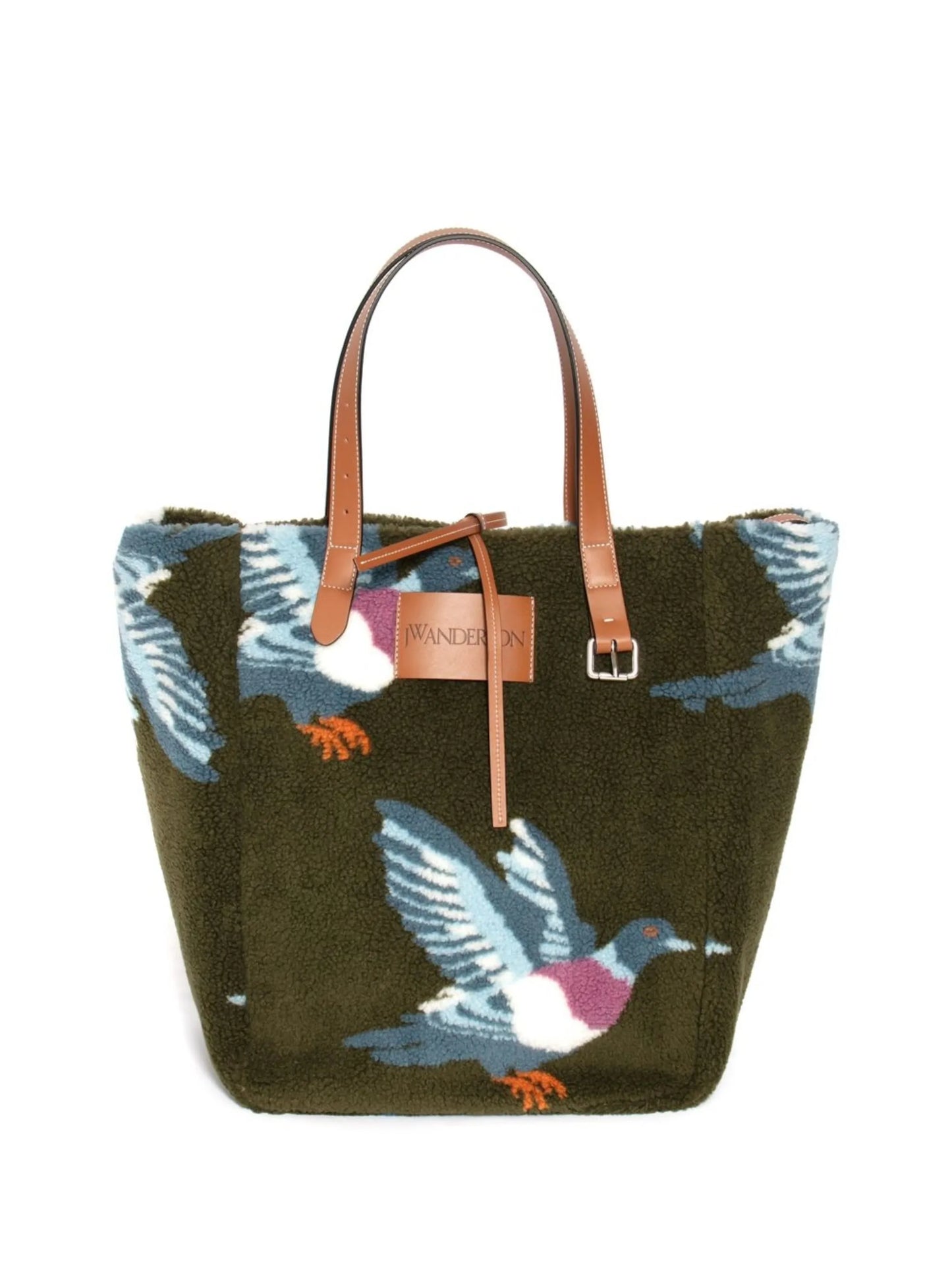 logo-patch tote bag