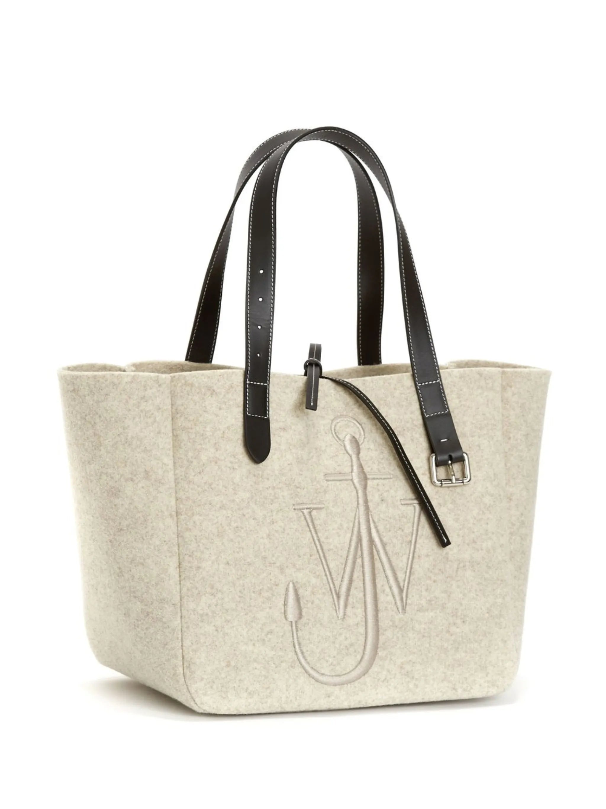 Belt felt tote bag