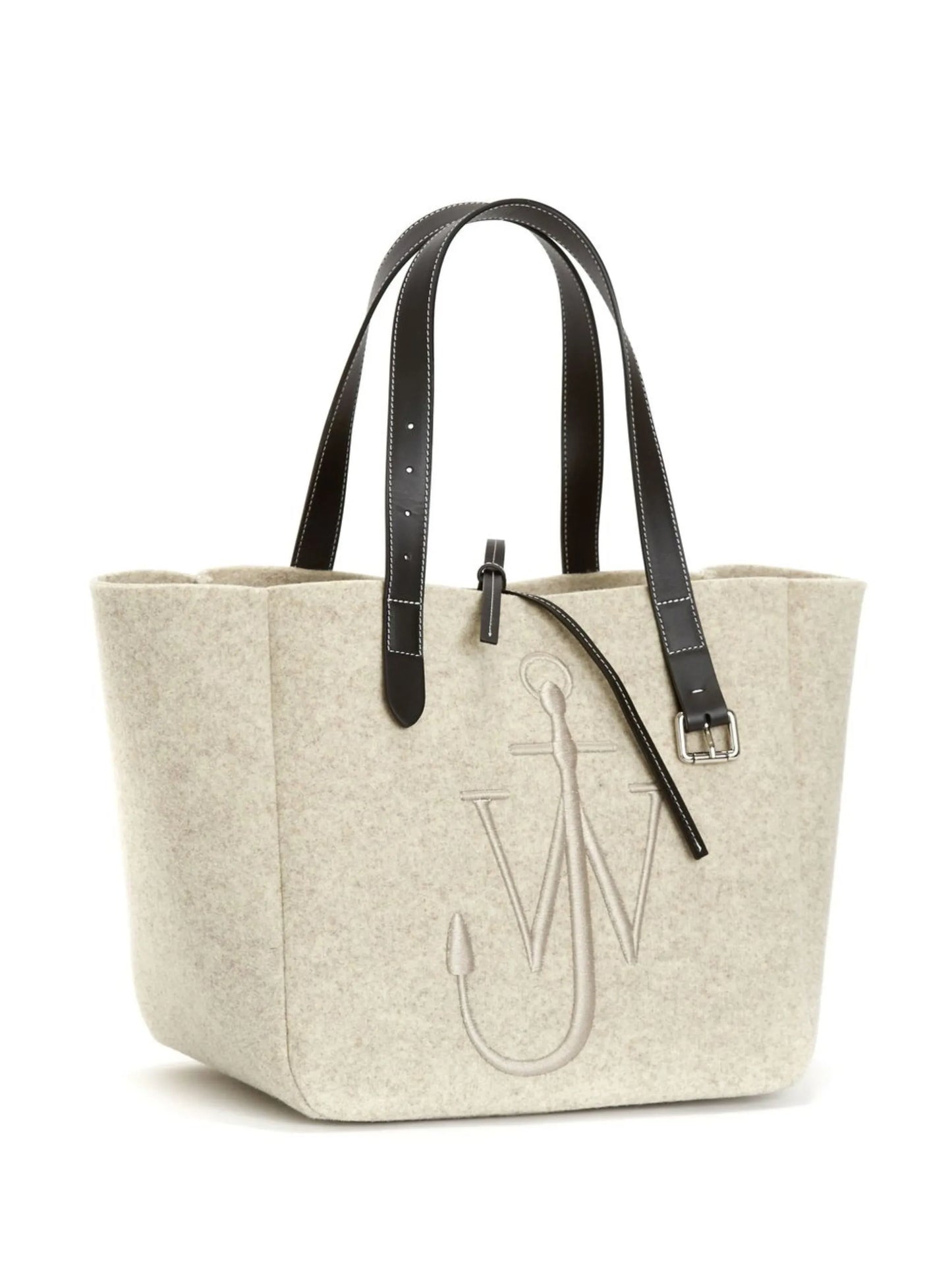 Belt felt tote bag