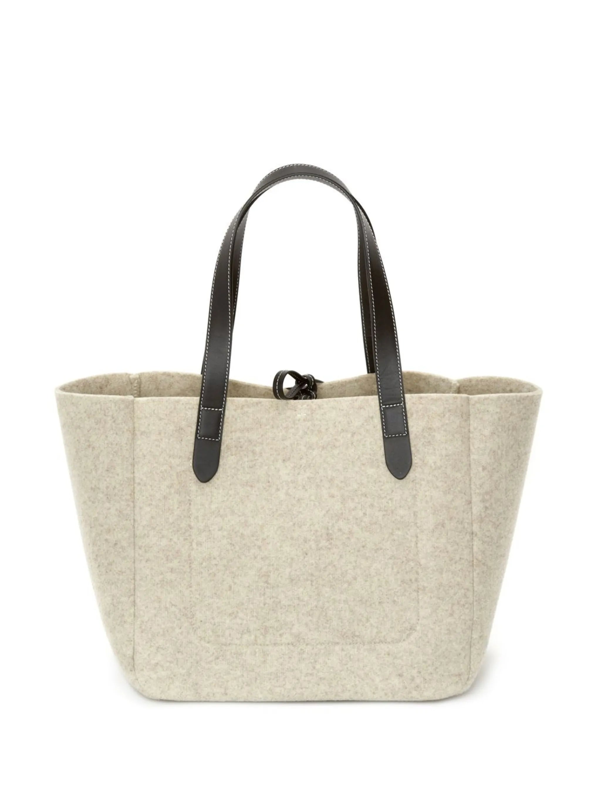 Belt felt tote bag